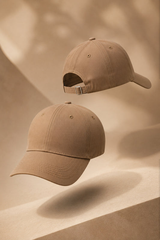 HUSTLE Unisex Beige Cap
