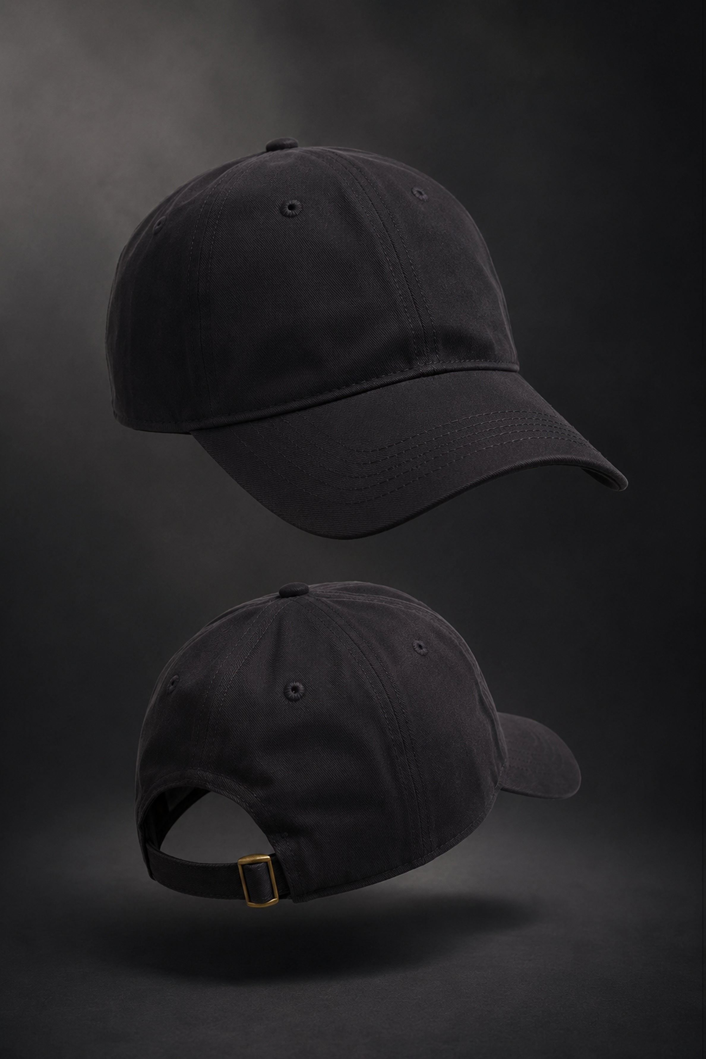 HUSTLE Unisex Dark Gray Cap