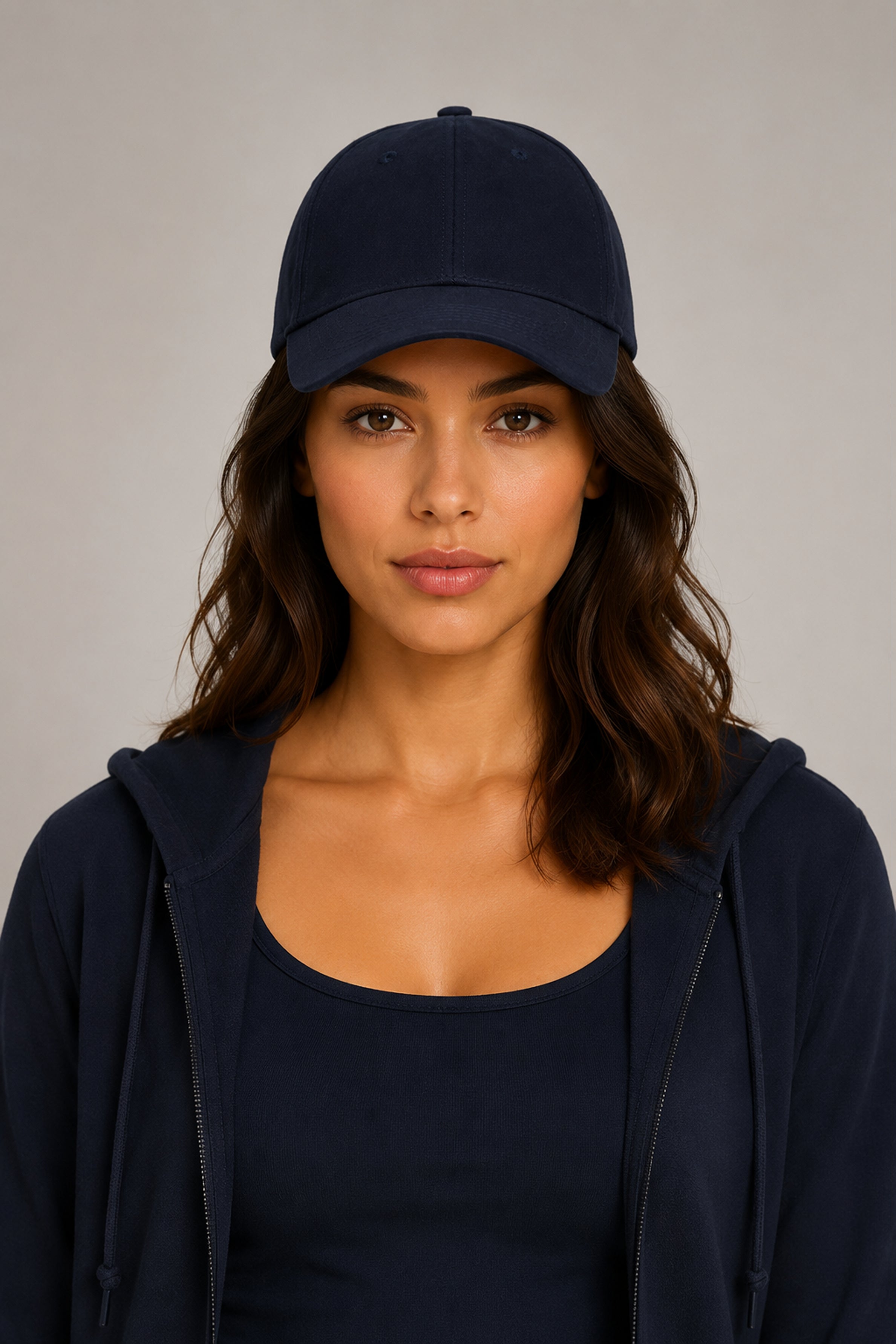 HUSTLE Unisex Navy Cap