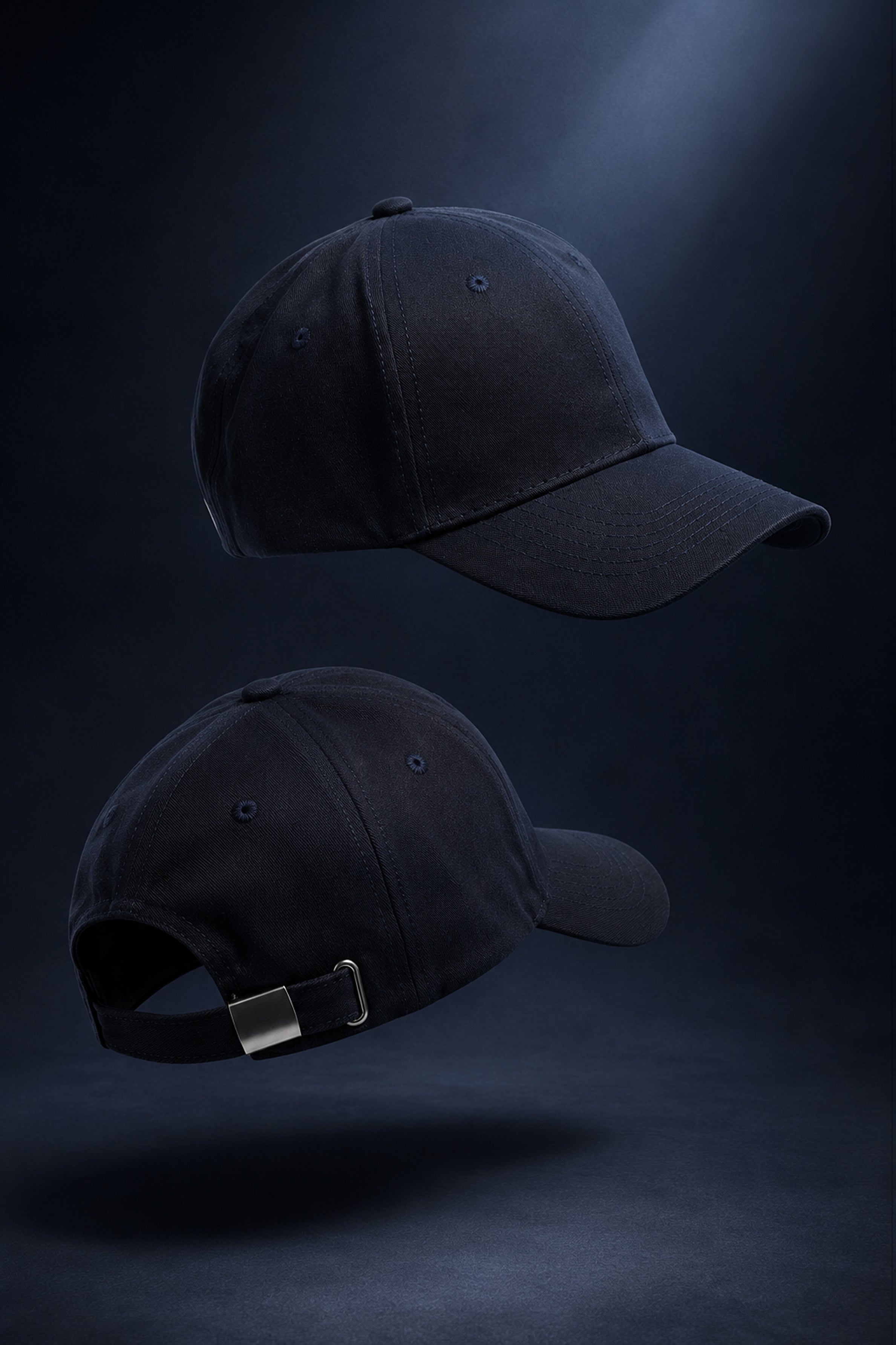 HUSTLE Unisex Navy Cap