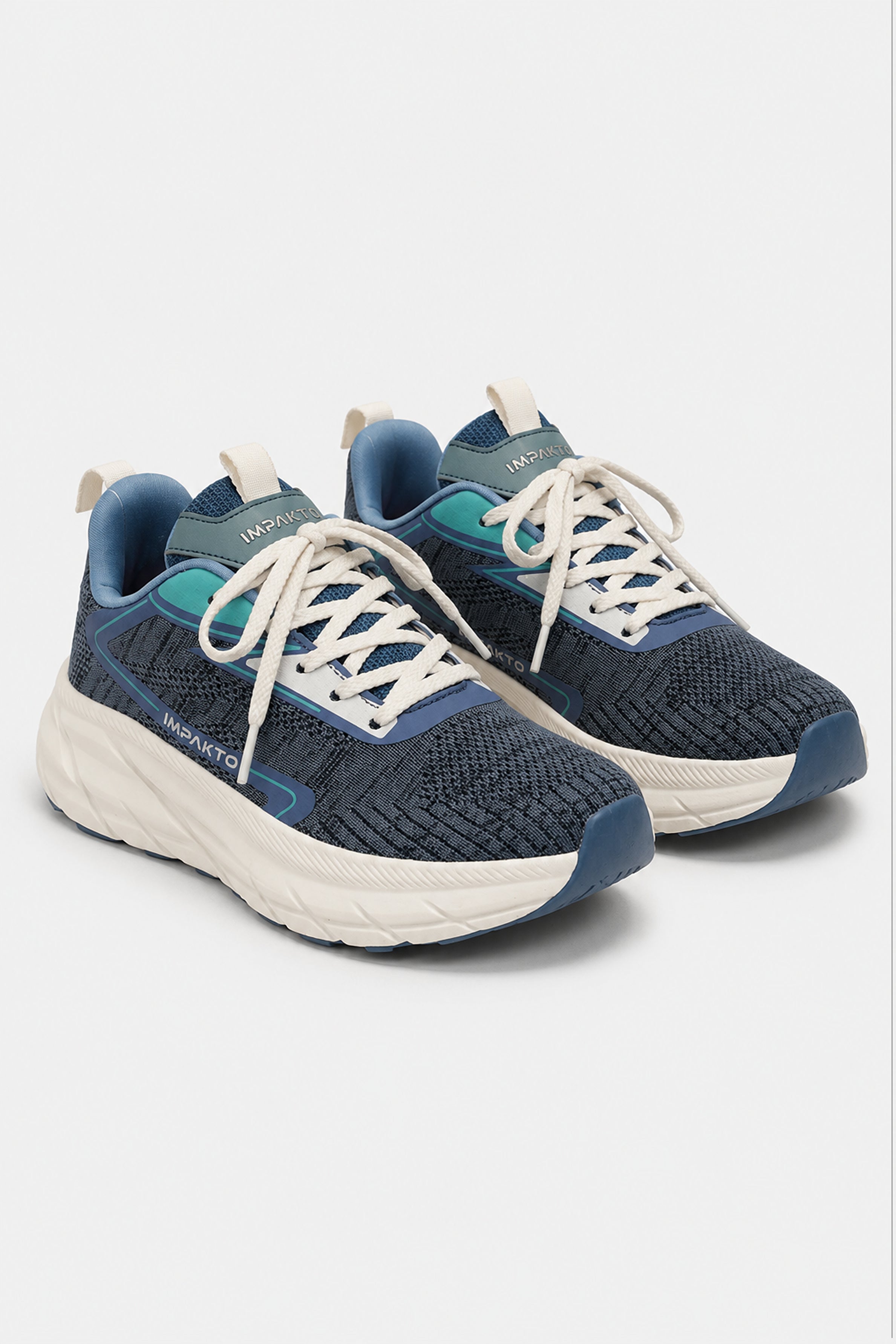 IMPAKTO Women's Blue Sports Shoes