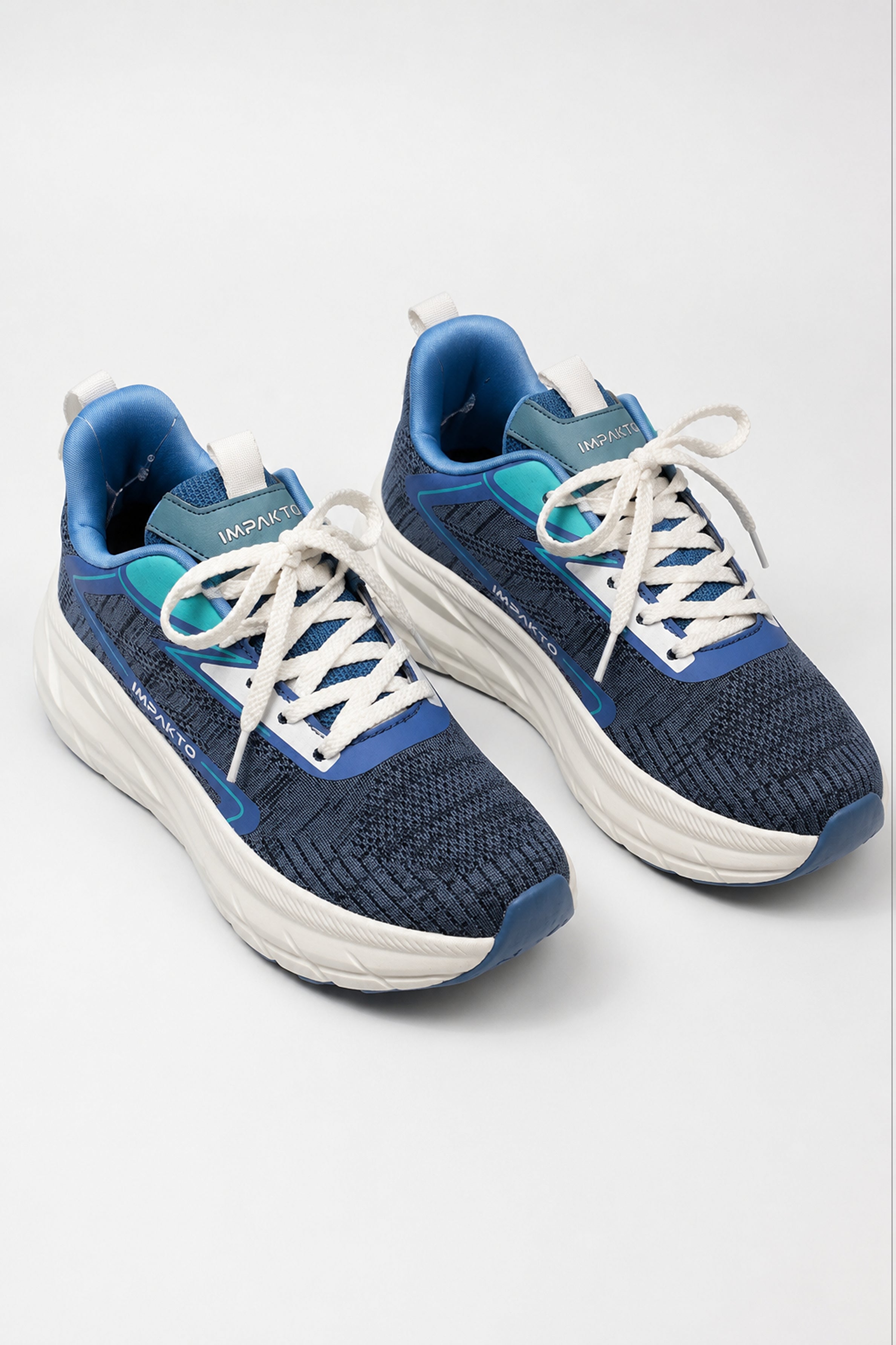 IMPAKTO Women's Blue Sports Shoes