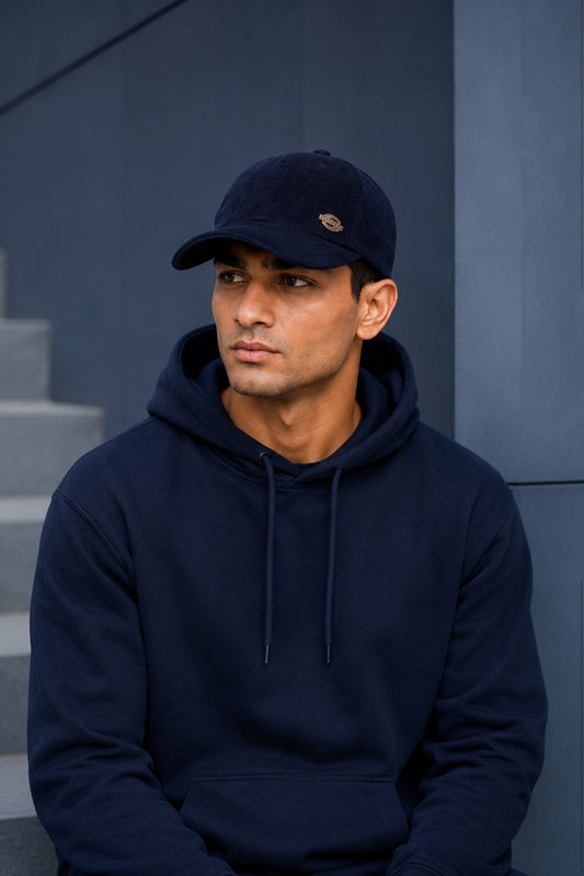 HUSTLE Unisex Navy Cap