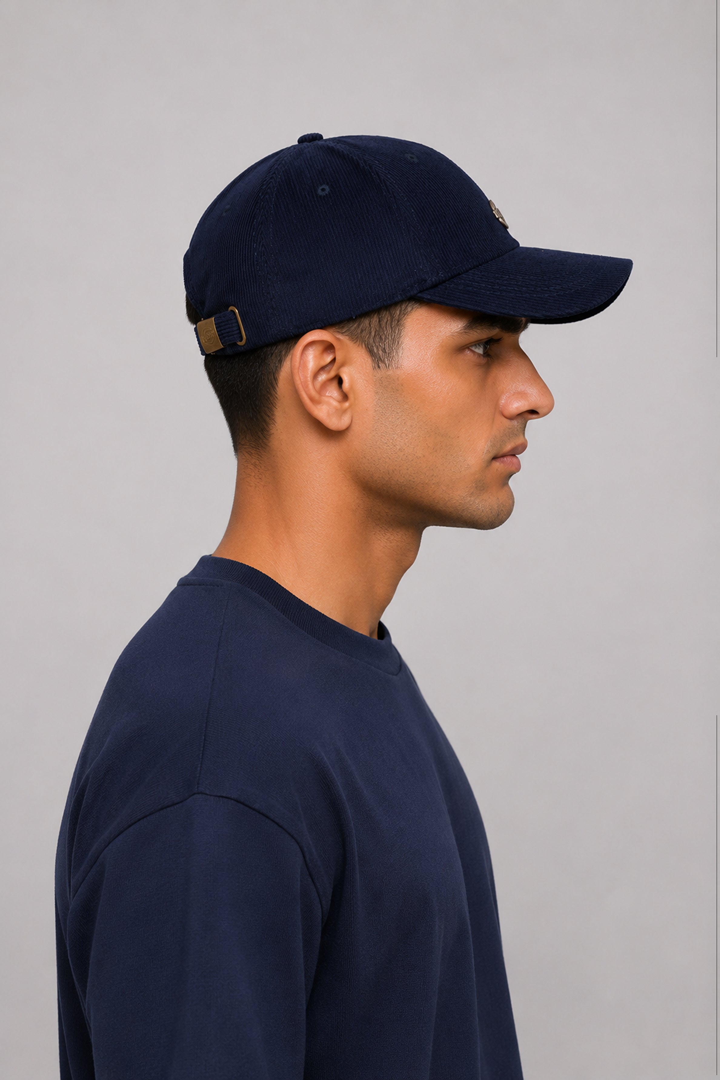 HUSTLE Unisex Navy Cap
