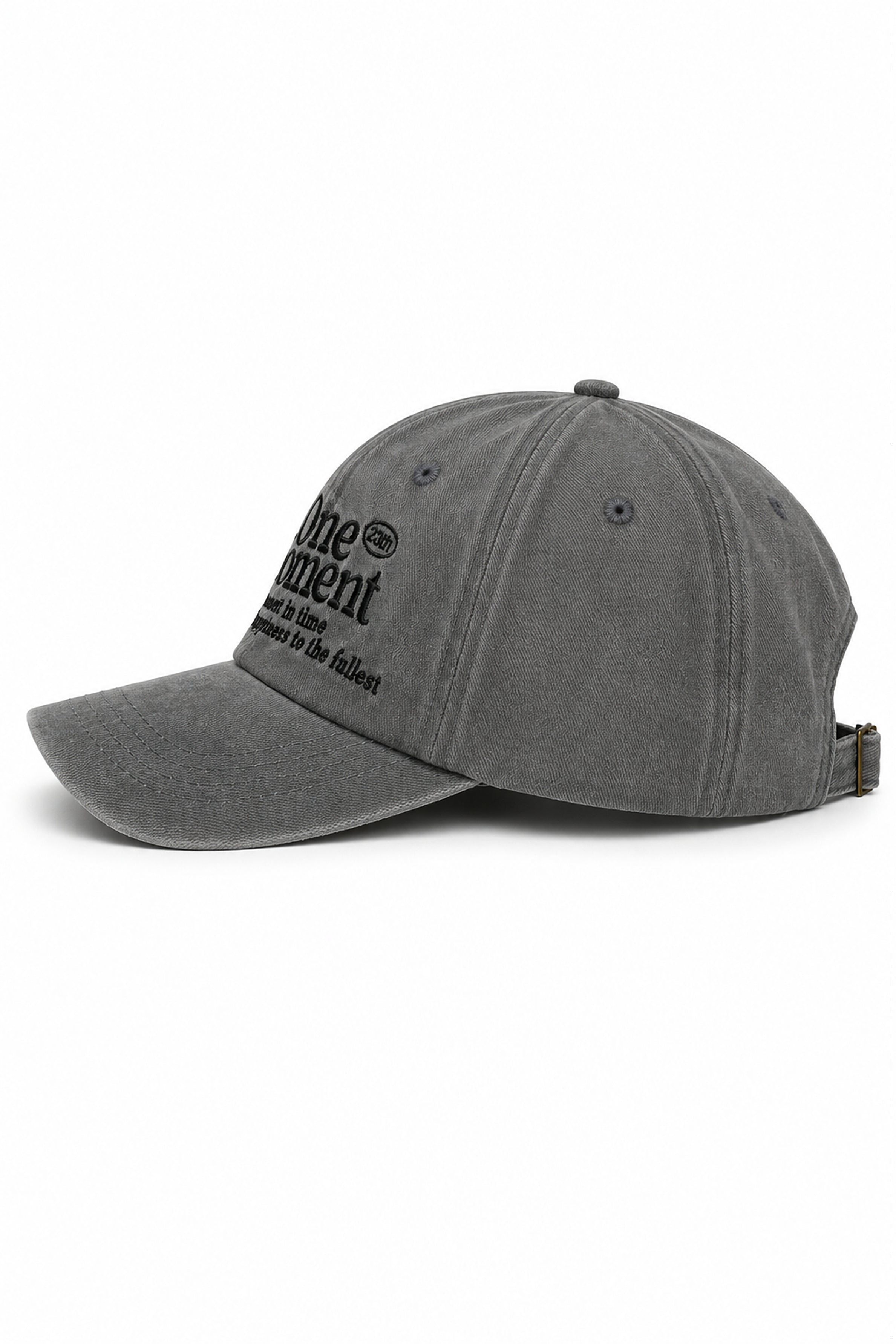 HUSTLE Unisex Gray Cap