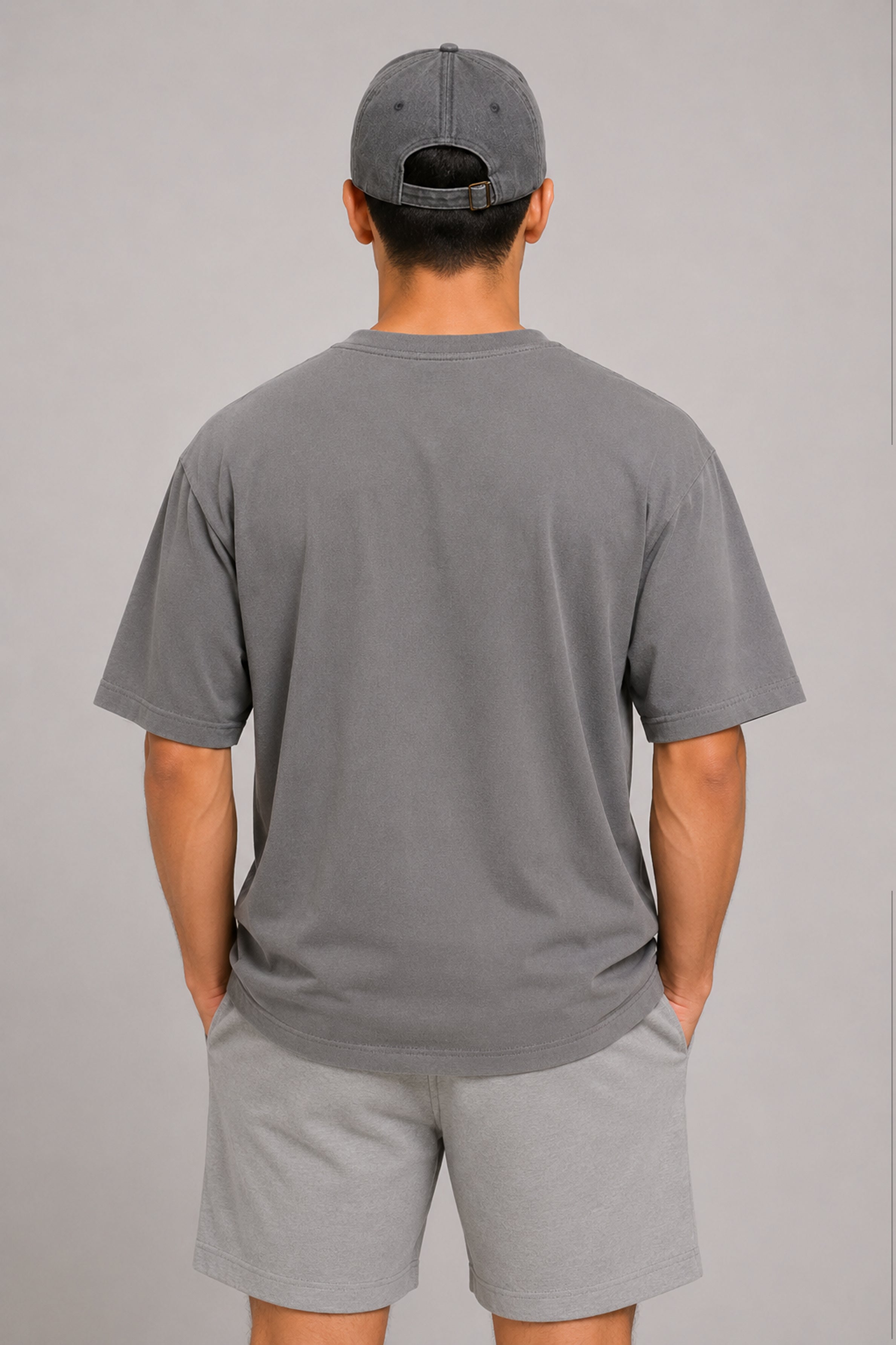 HUSTLE Unisex Gray Cap