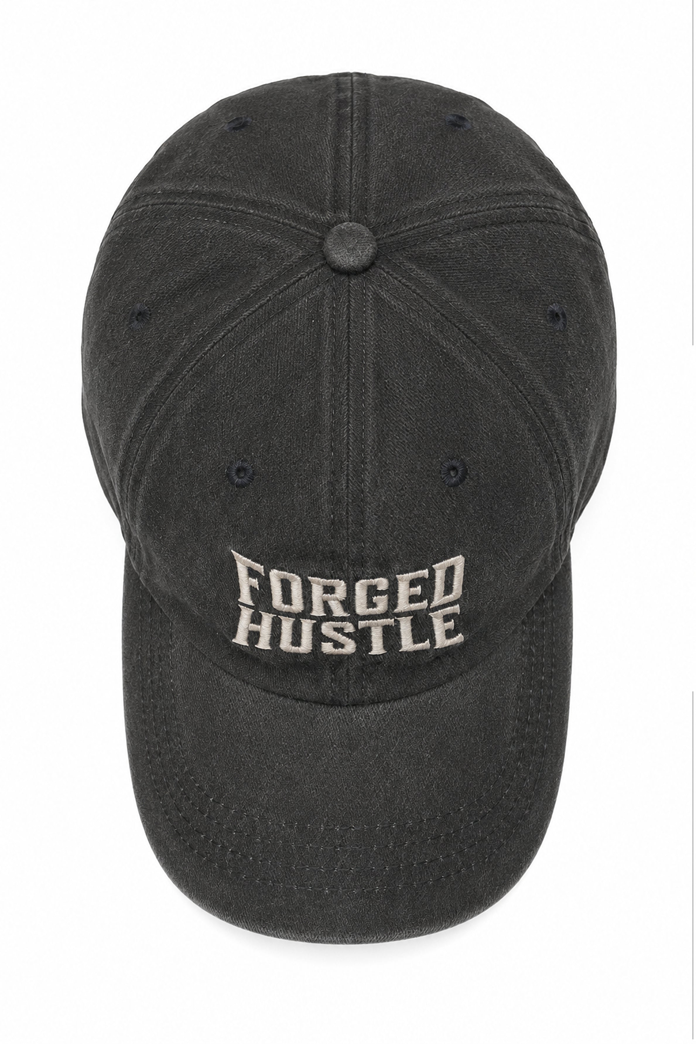 HUSTLE Unisex Dark Gray Cap