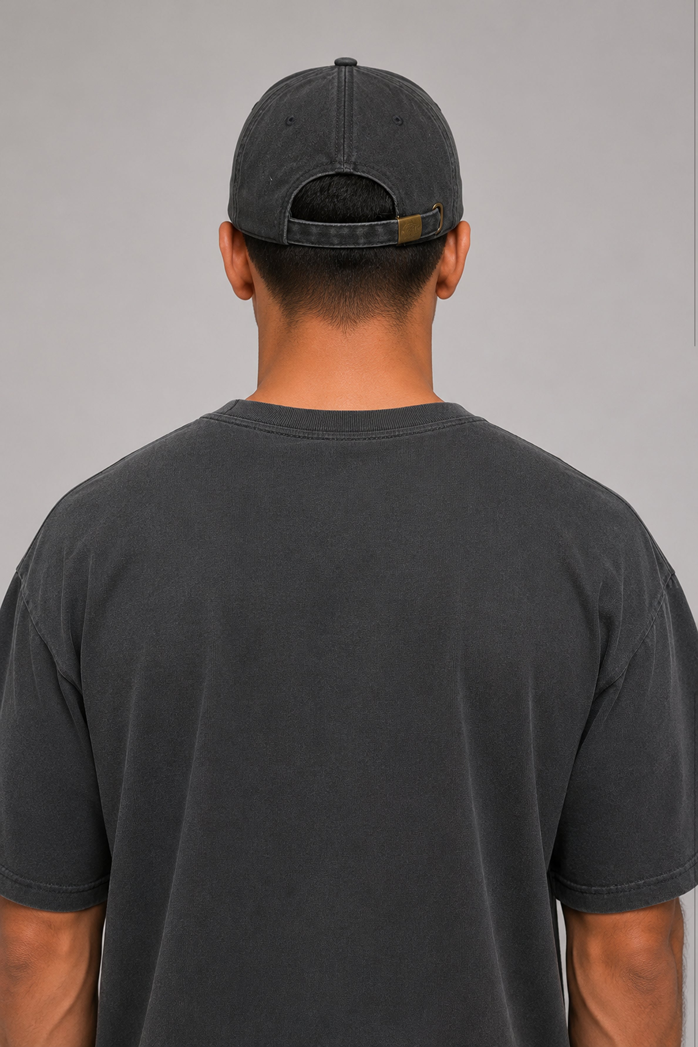 HUSTLE Unisex Dark Gray Cap