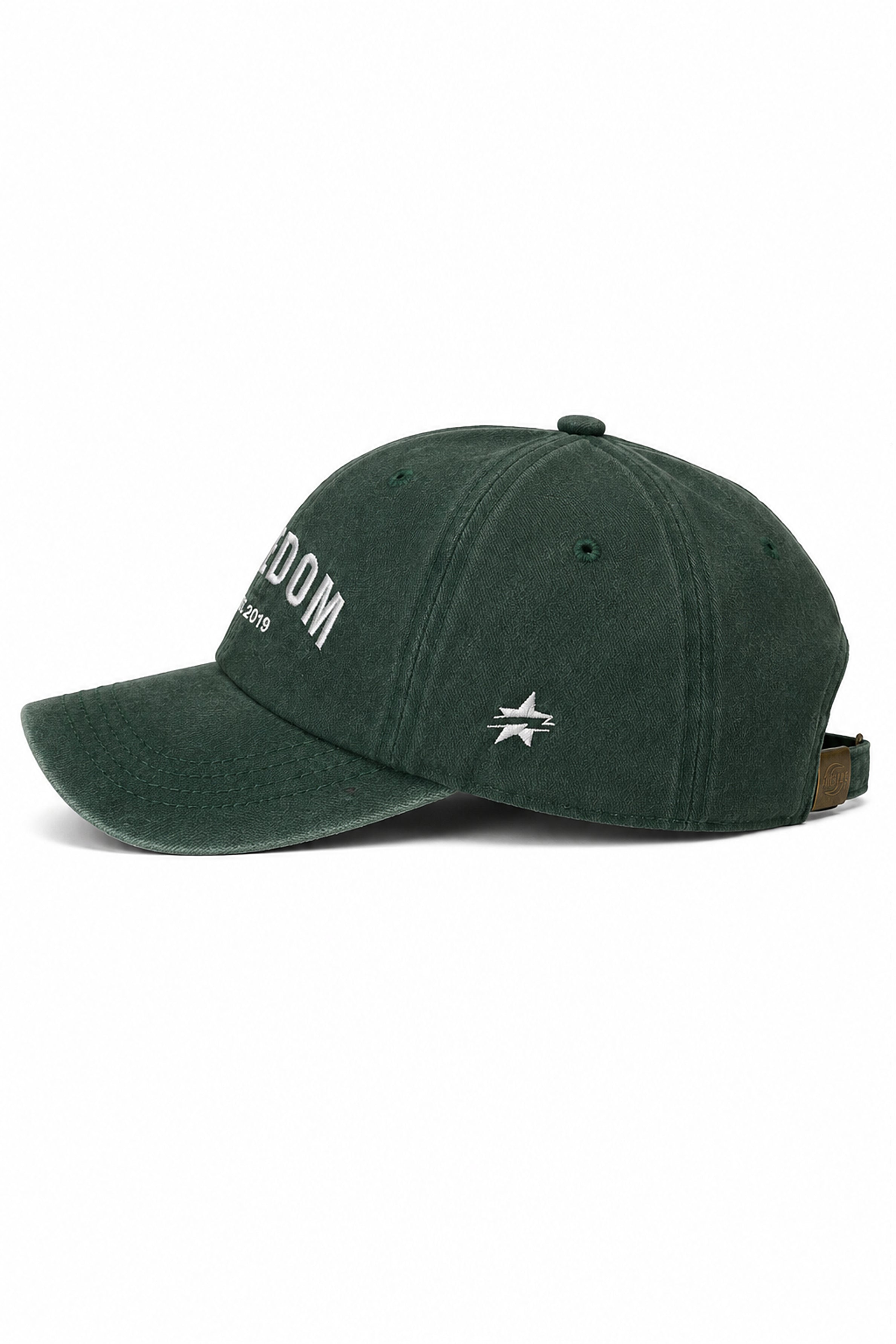 HUSTLE Unisex Green Cap