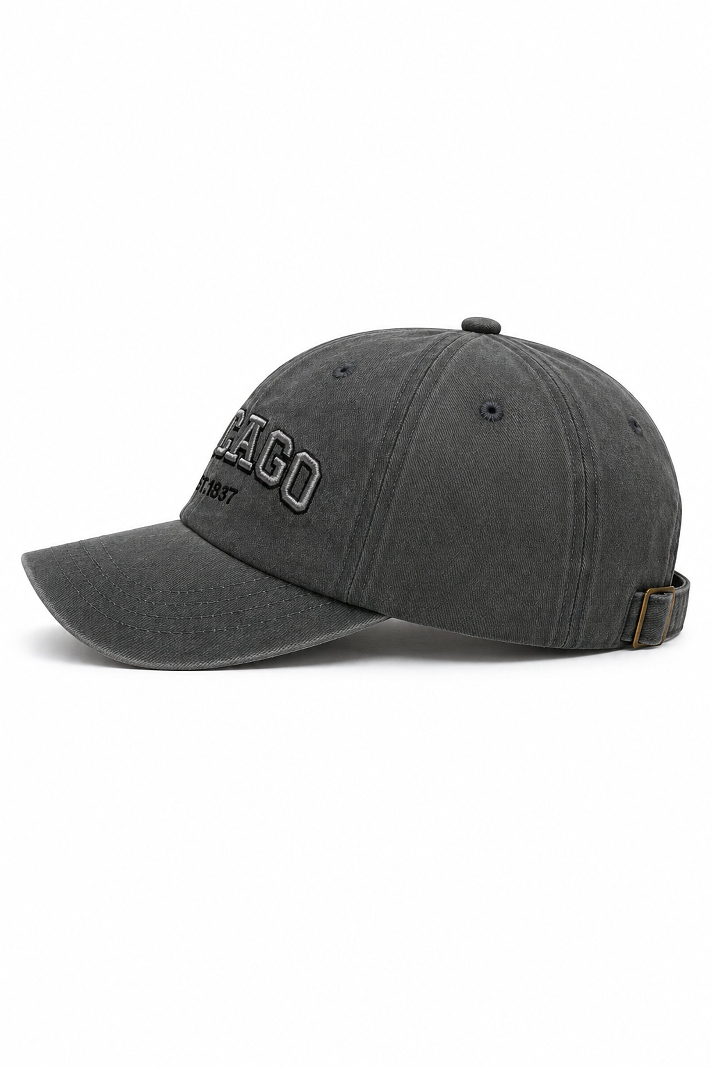 HUSTLE Unisex Gray Cap
