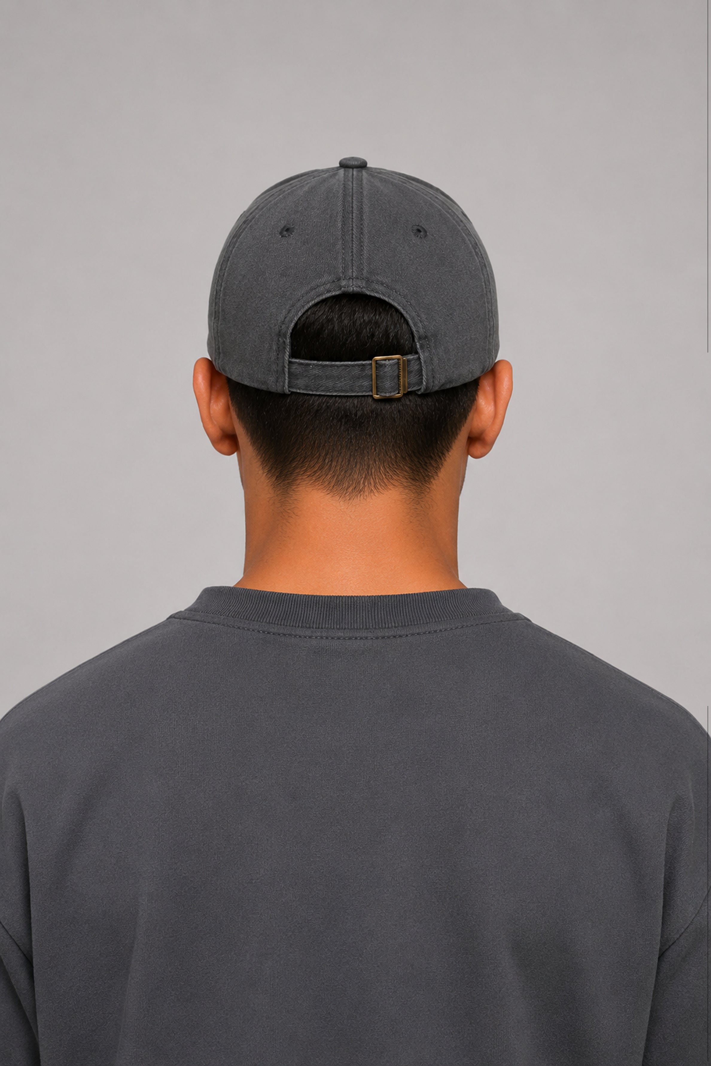 HUSTLE Unisex Gray Cap