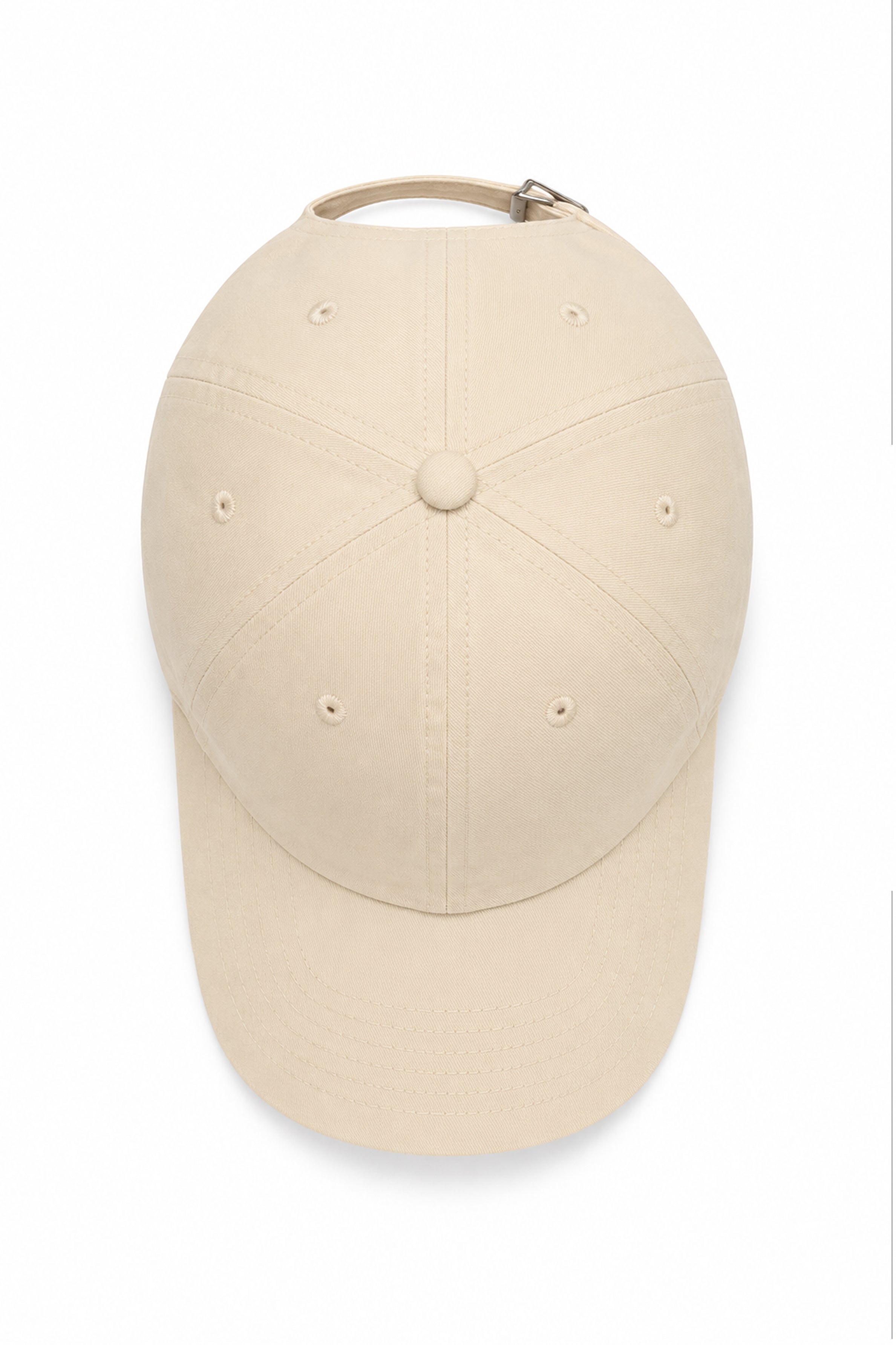 HUSTLE Unisex Off White Cap