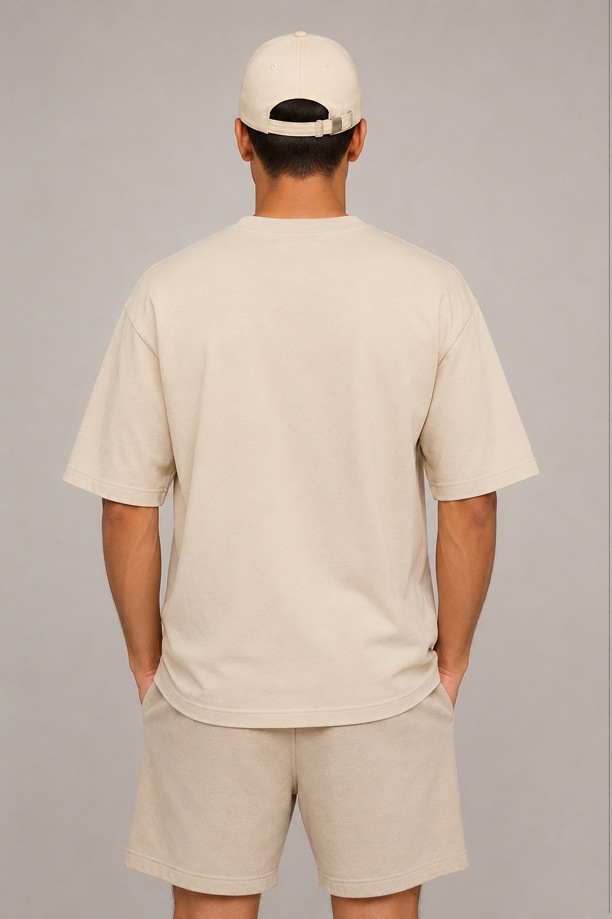 HUSTLE Unisex Off White Cap