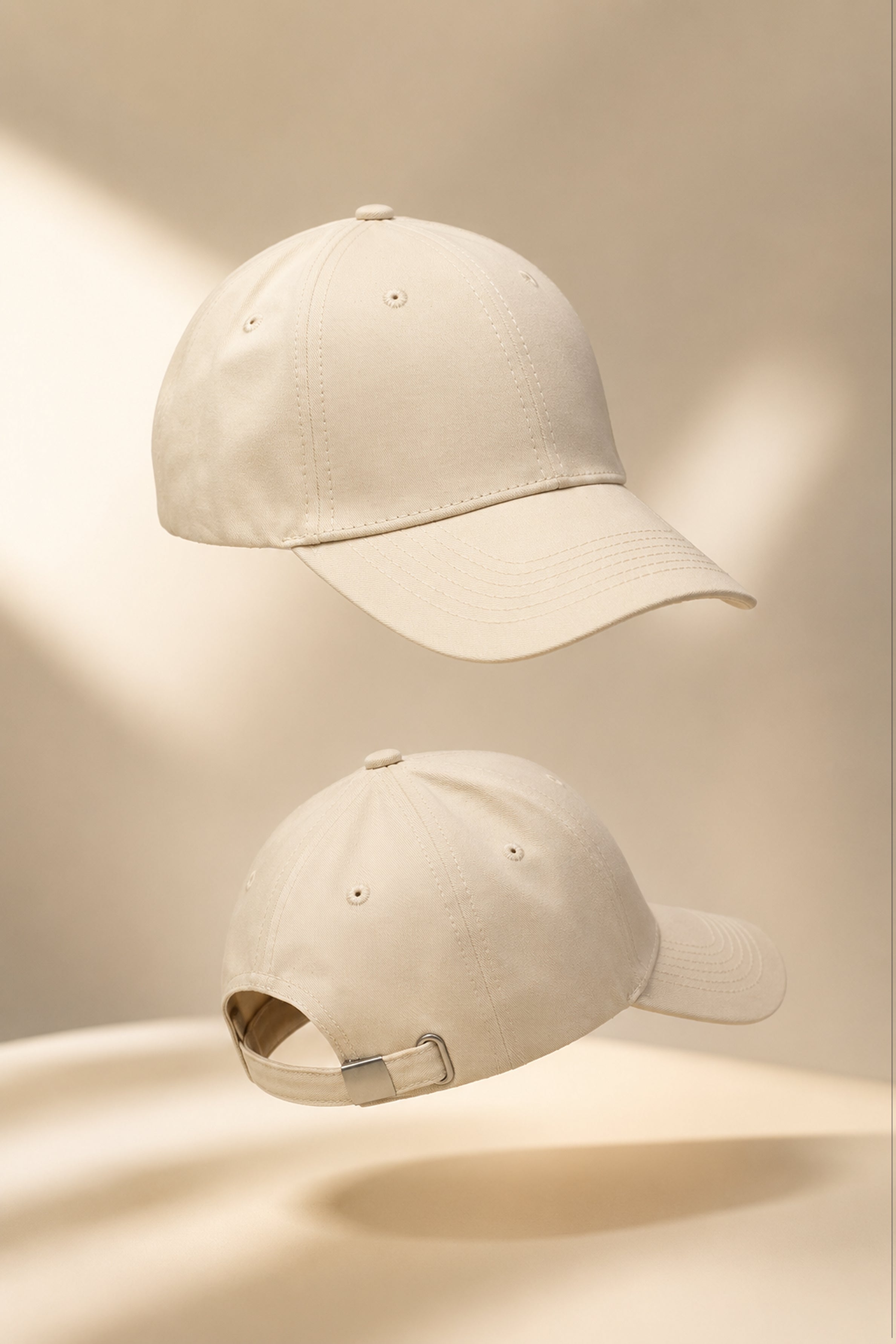 HUSTLE Unisex Off White Cap