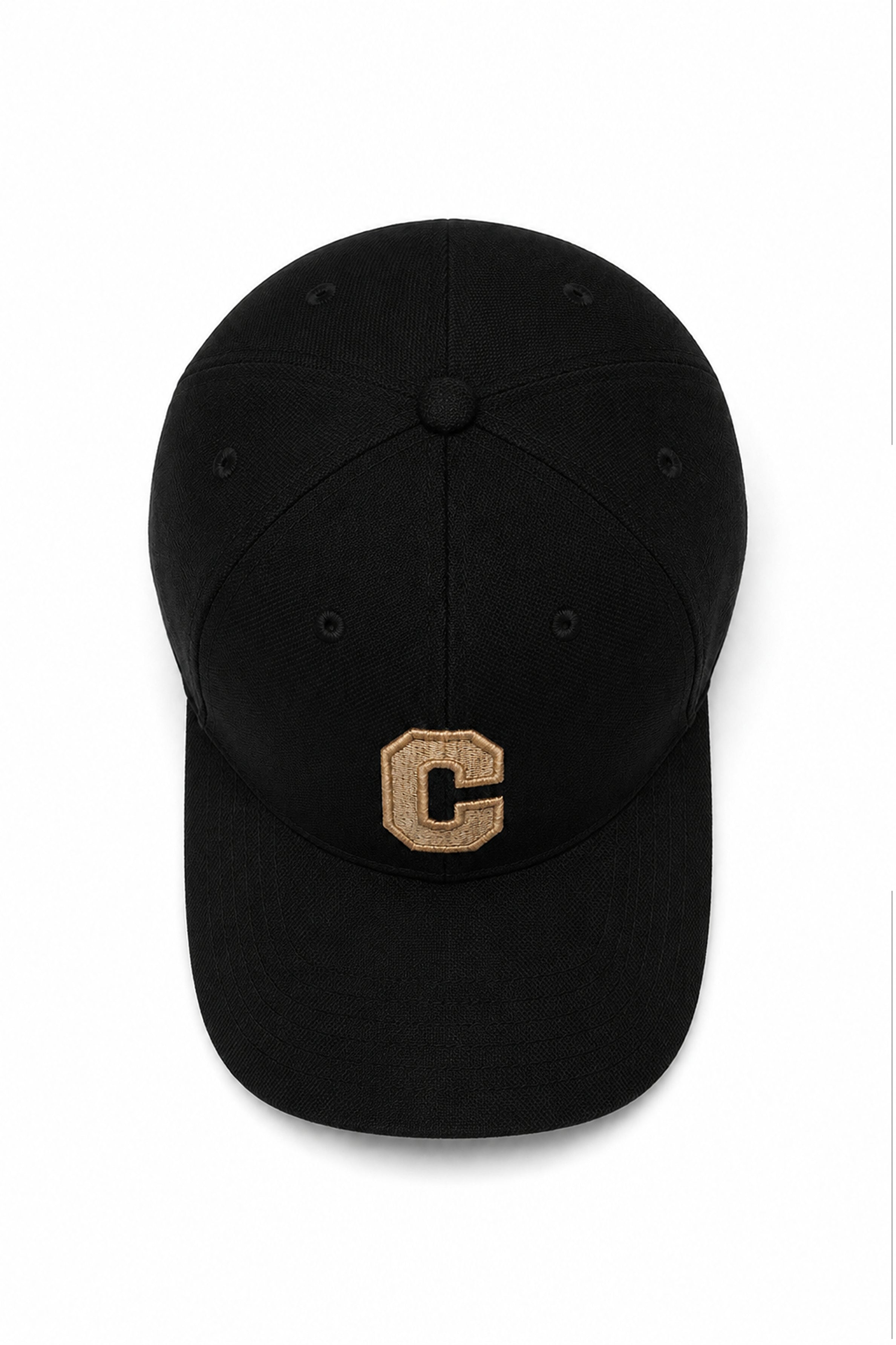 HUSTLE Unisex Black Cap
