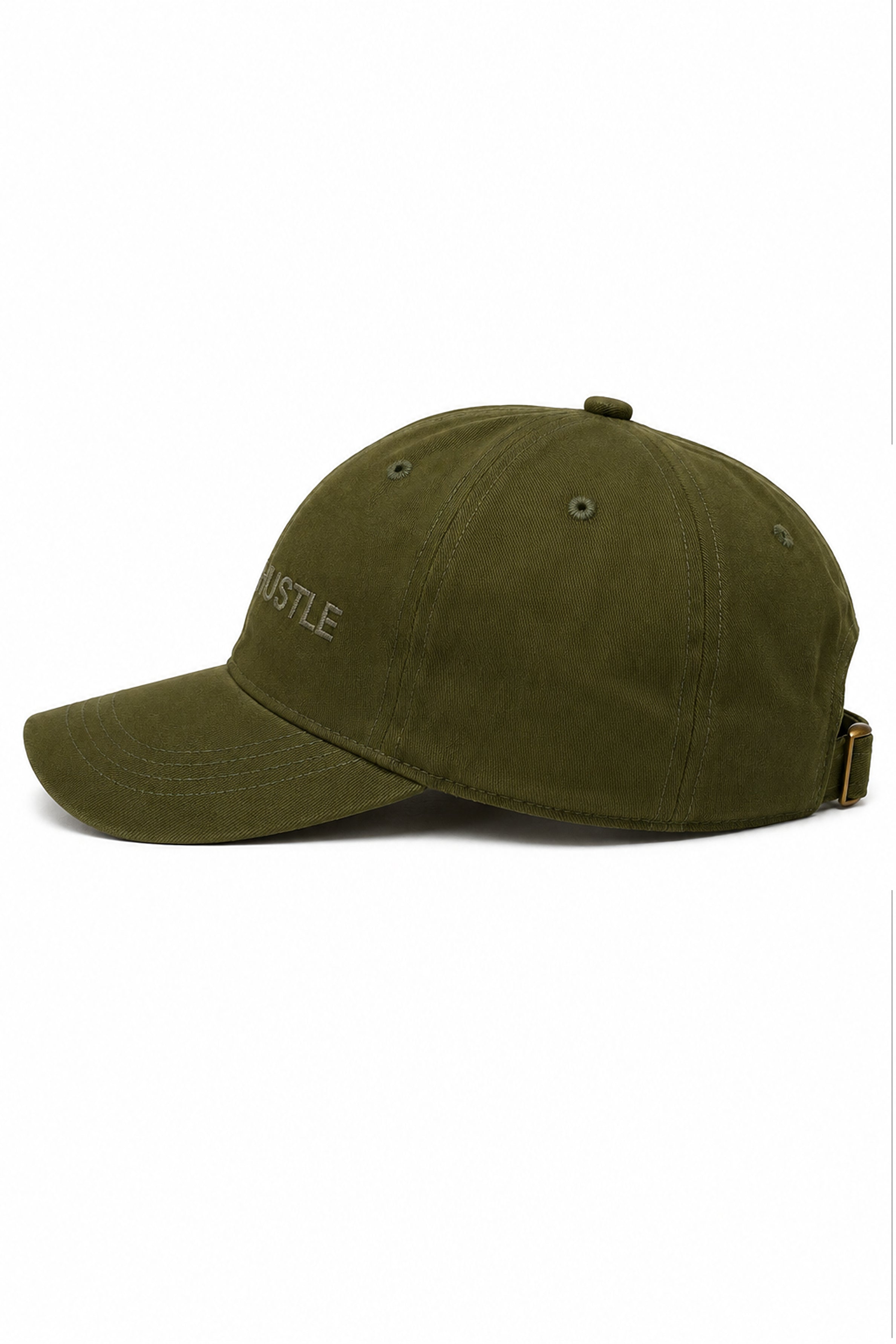 HUSTLE Unisex Green Cap