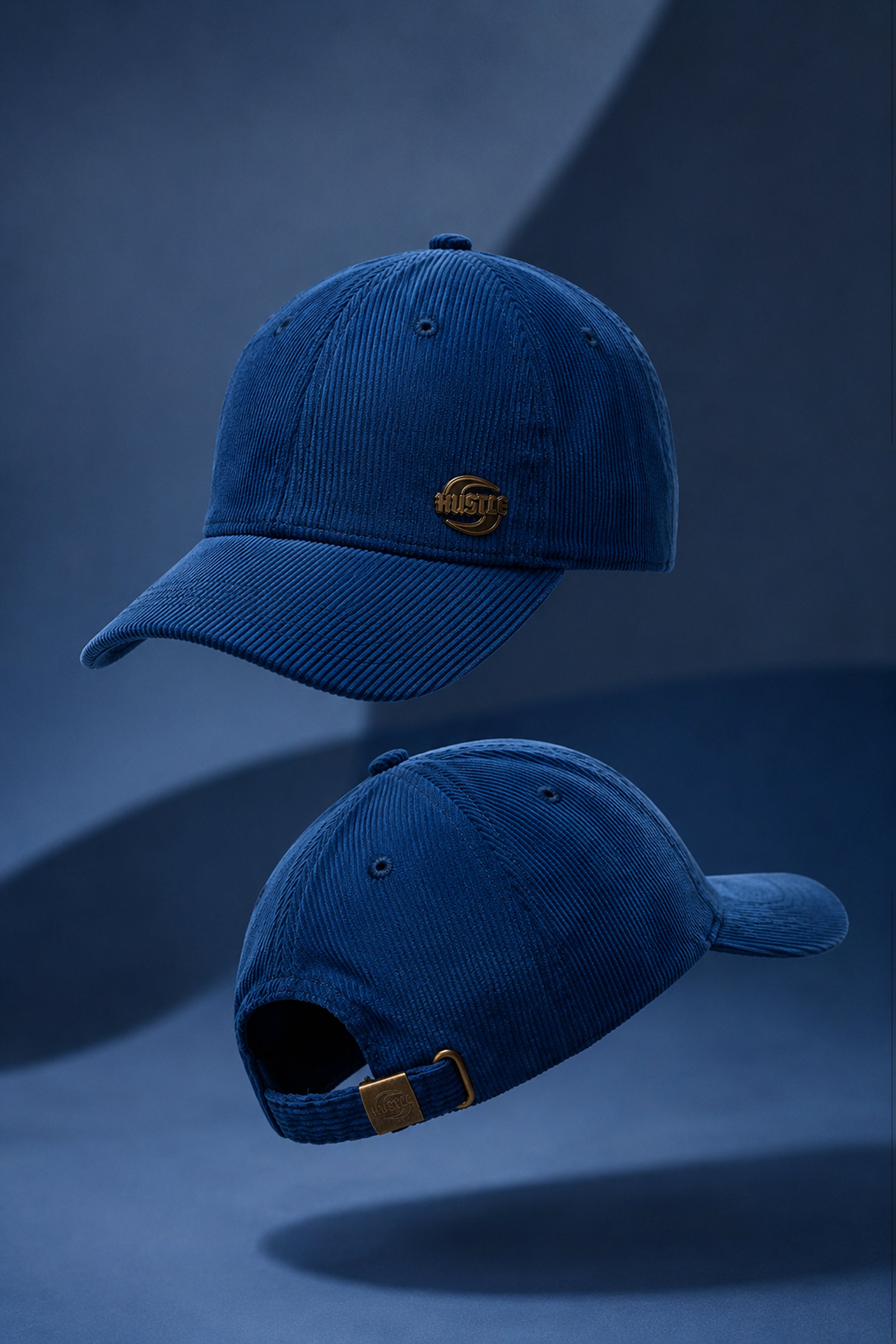 HUSTLE Unisex Blue Cap