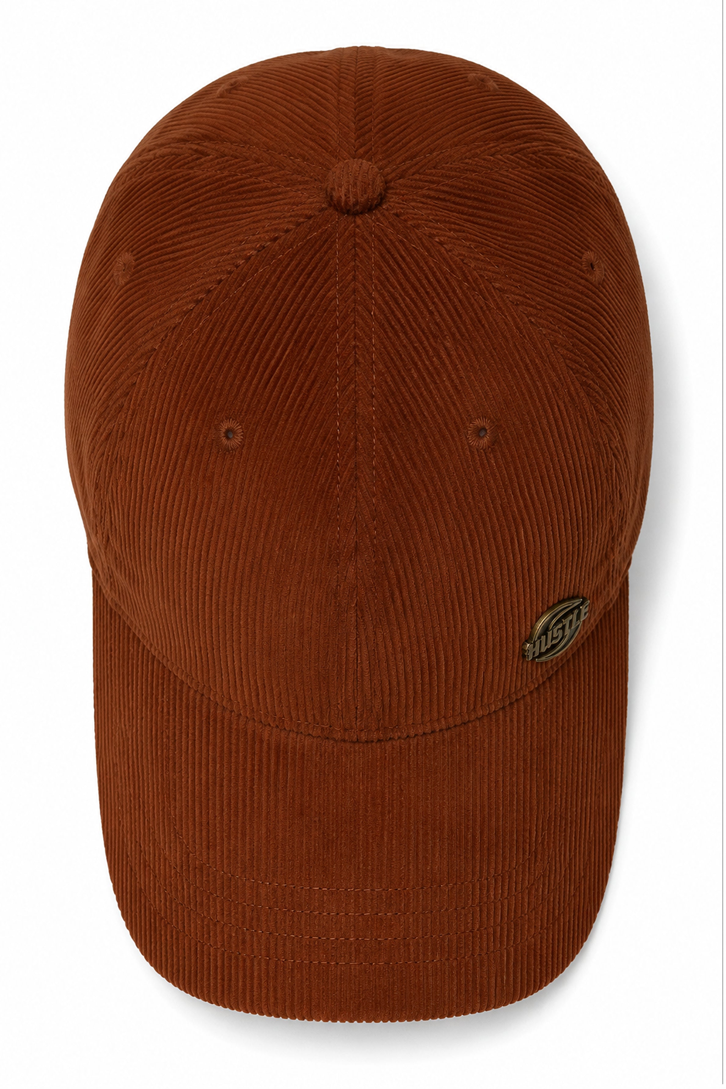 HUSTLE Unisex Brown Cap