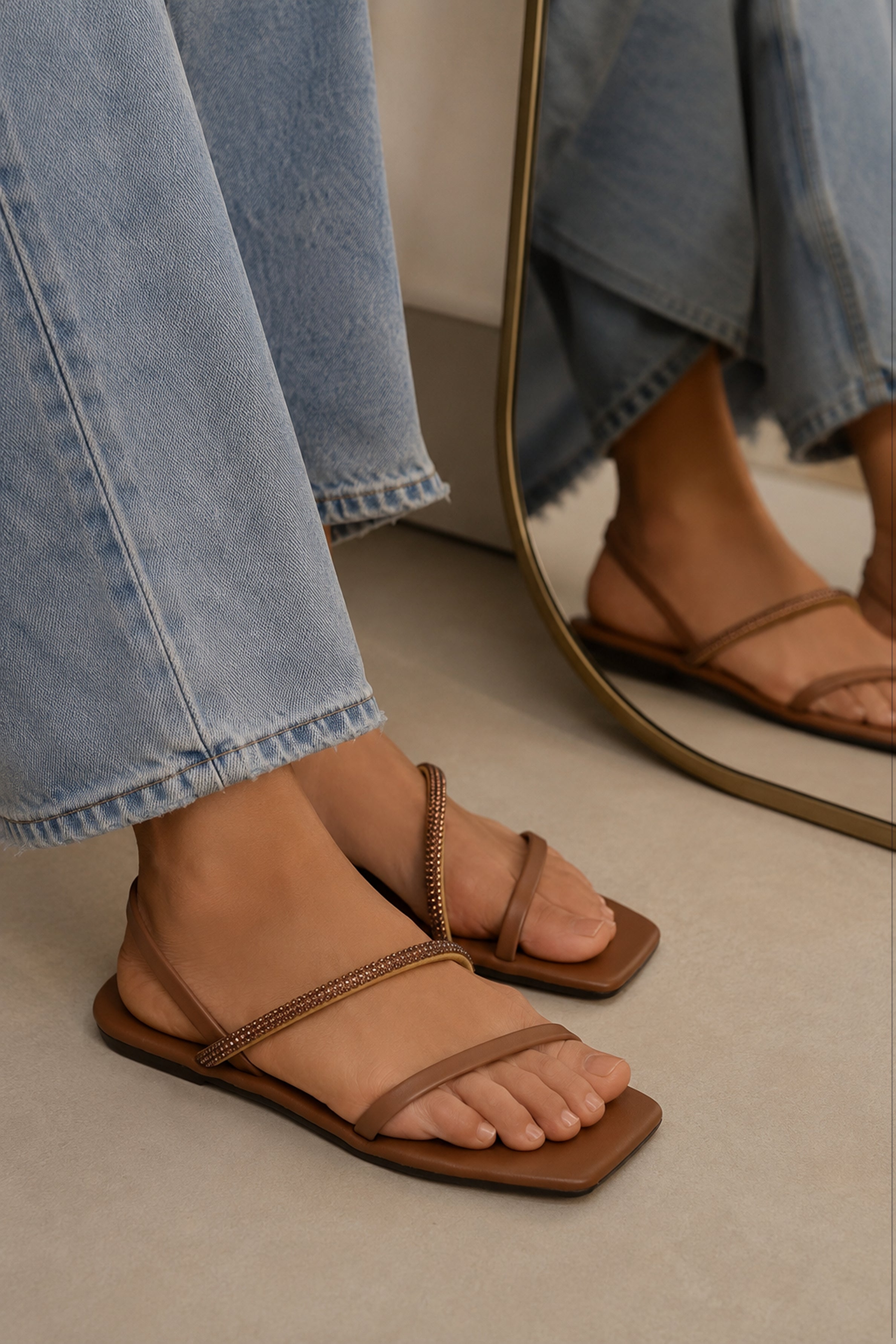 MODANO Women's Sandals - Khaki