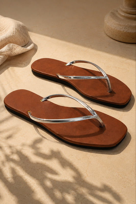 MODANO Women's Silver Sandals