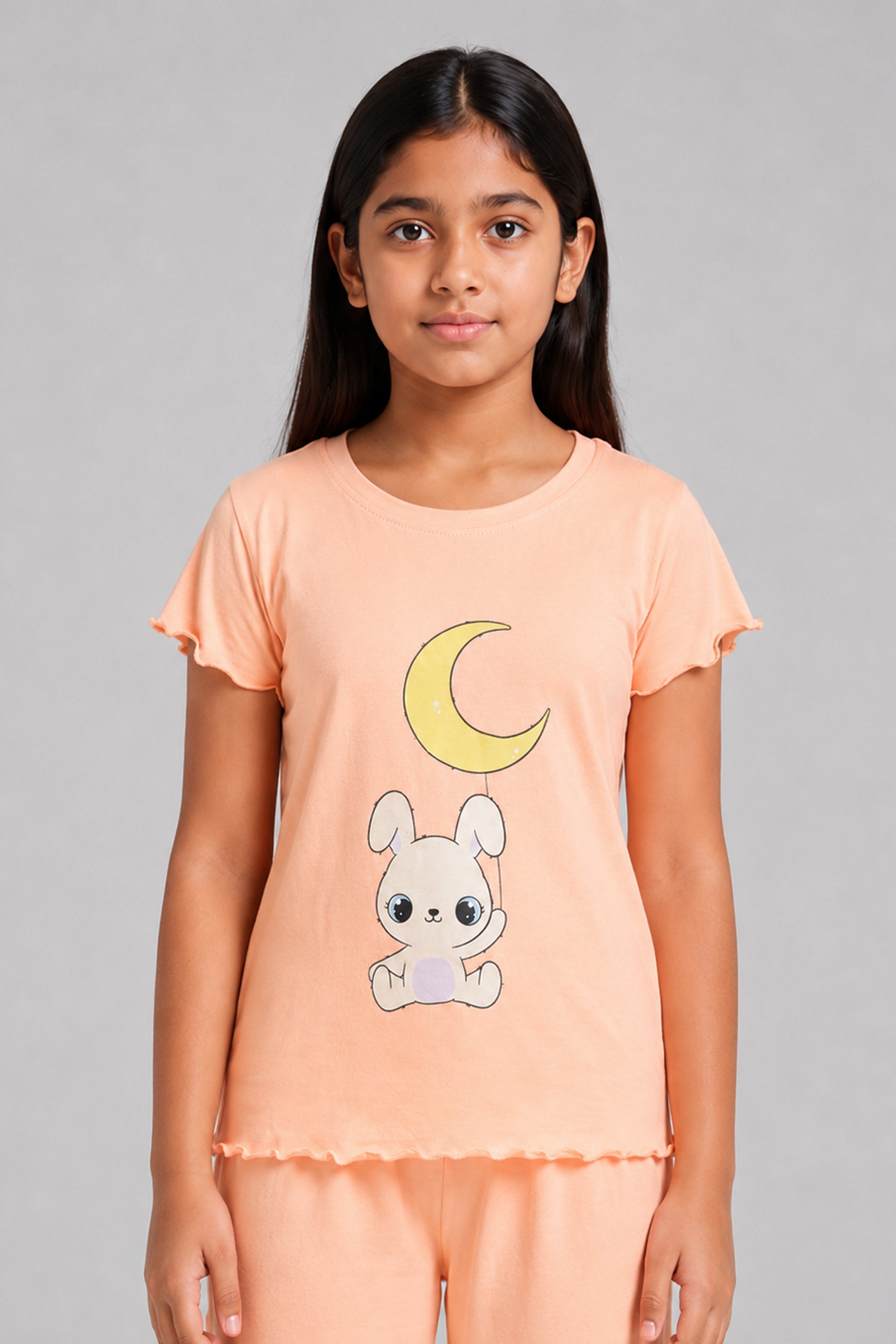 YAWN Kid's Pijama 2Pcs Set - Orange