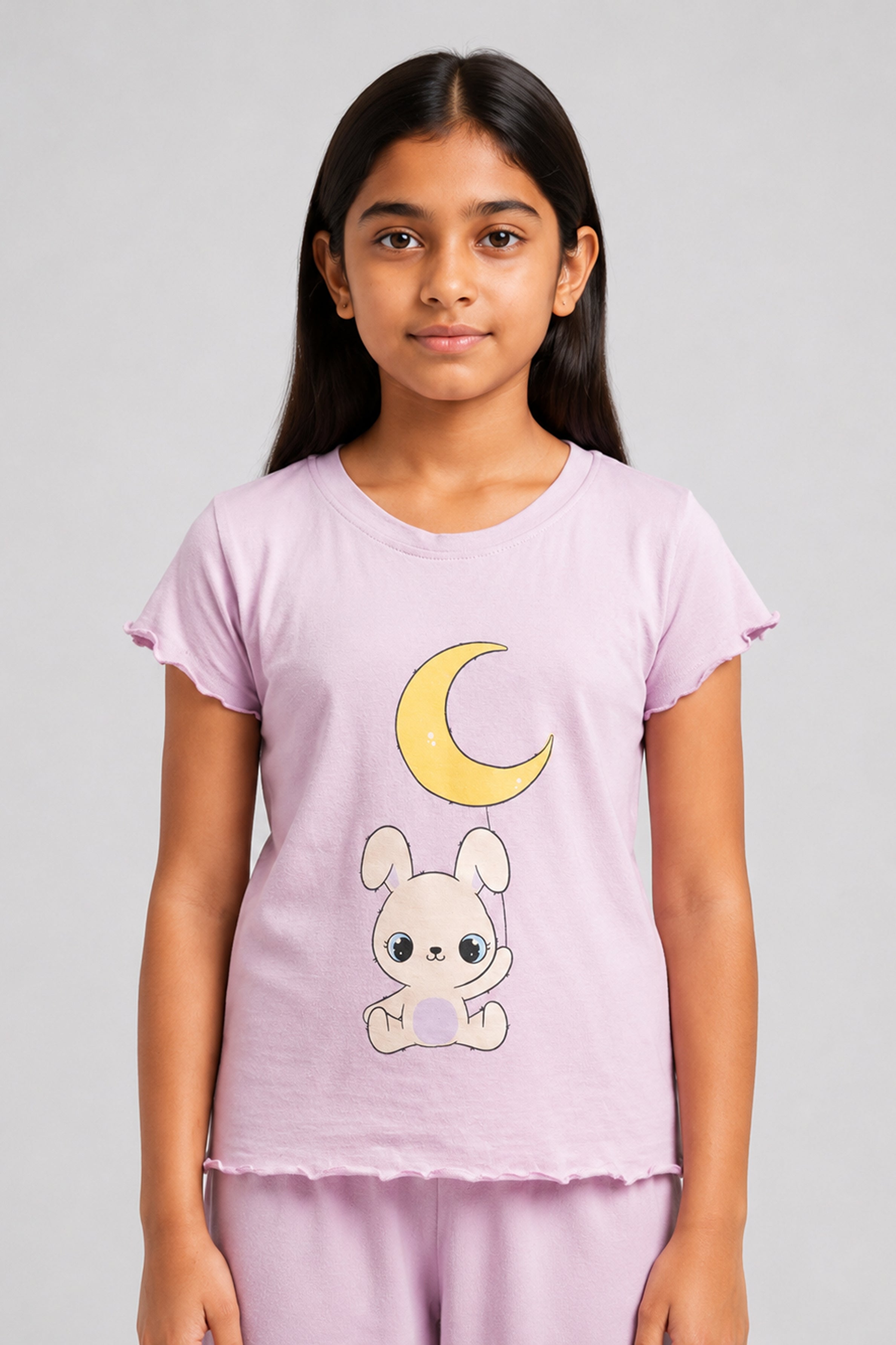 YAWN Kid's Pijama 2Pcs Set - Purple