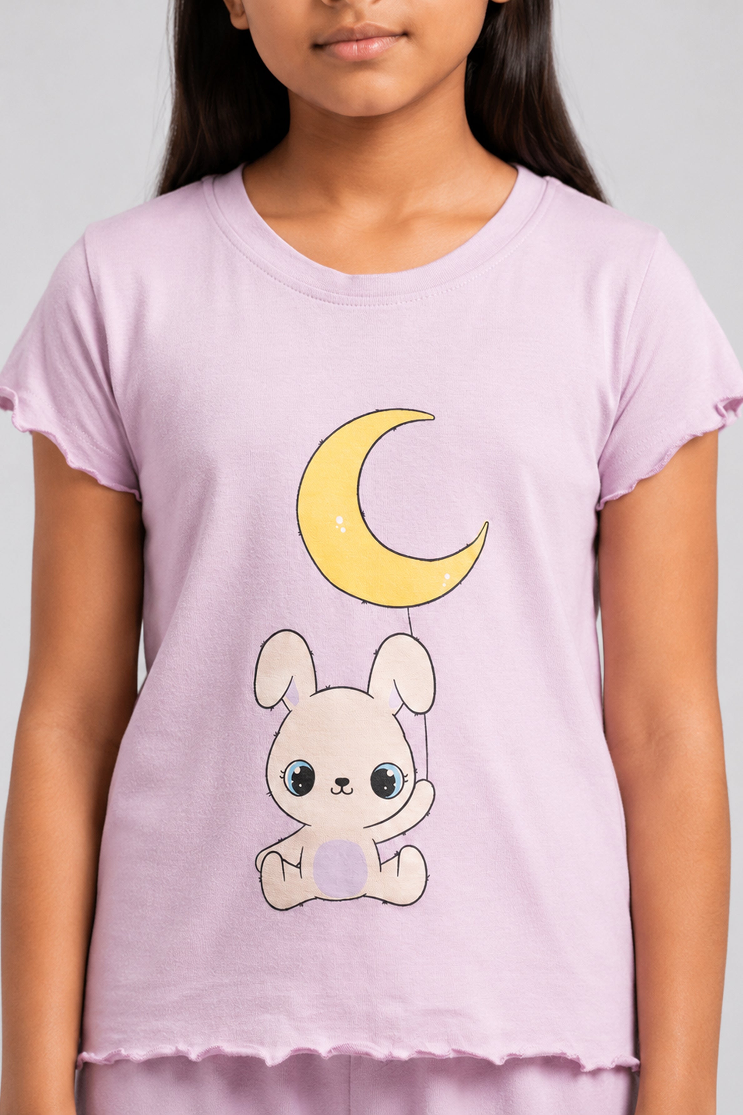 YAWN Kid's Pijama 2Pcs Set - Purple