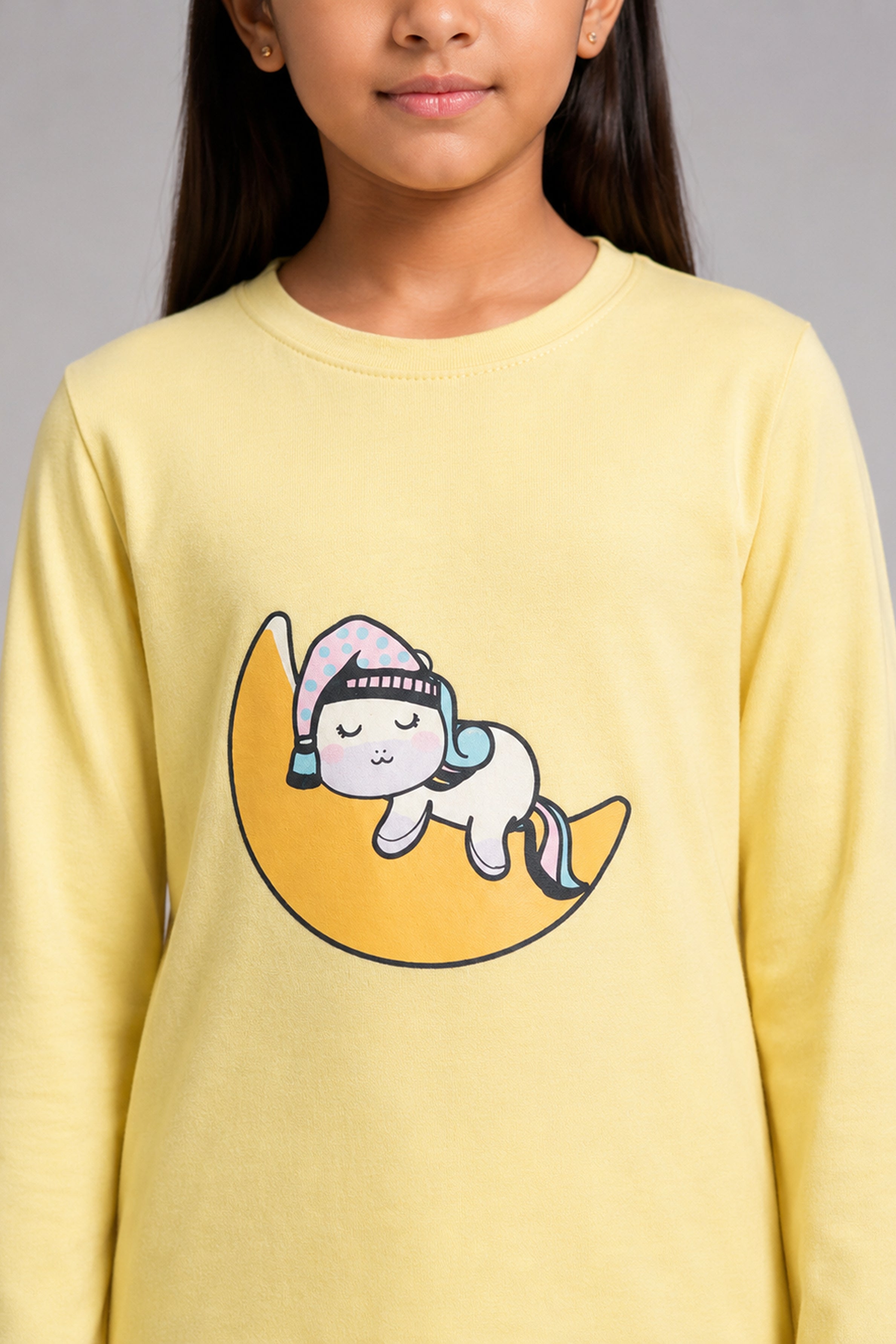 YAWN Kid's Pijama 2Pcs Set - Yellow