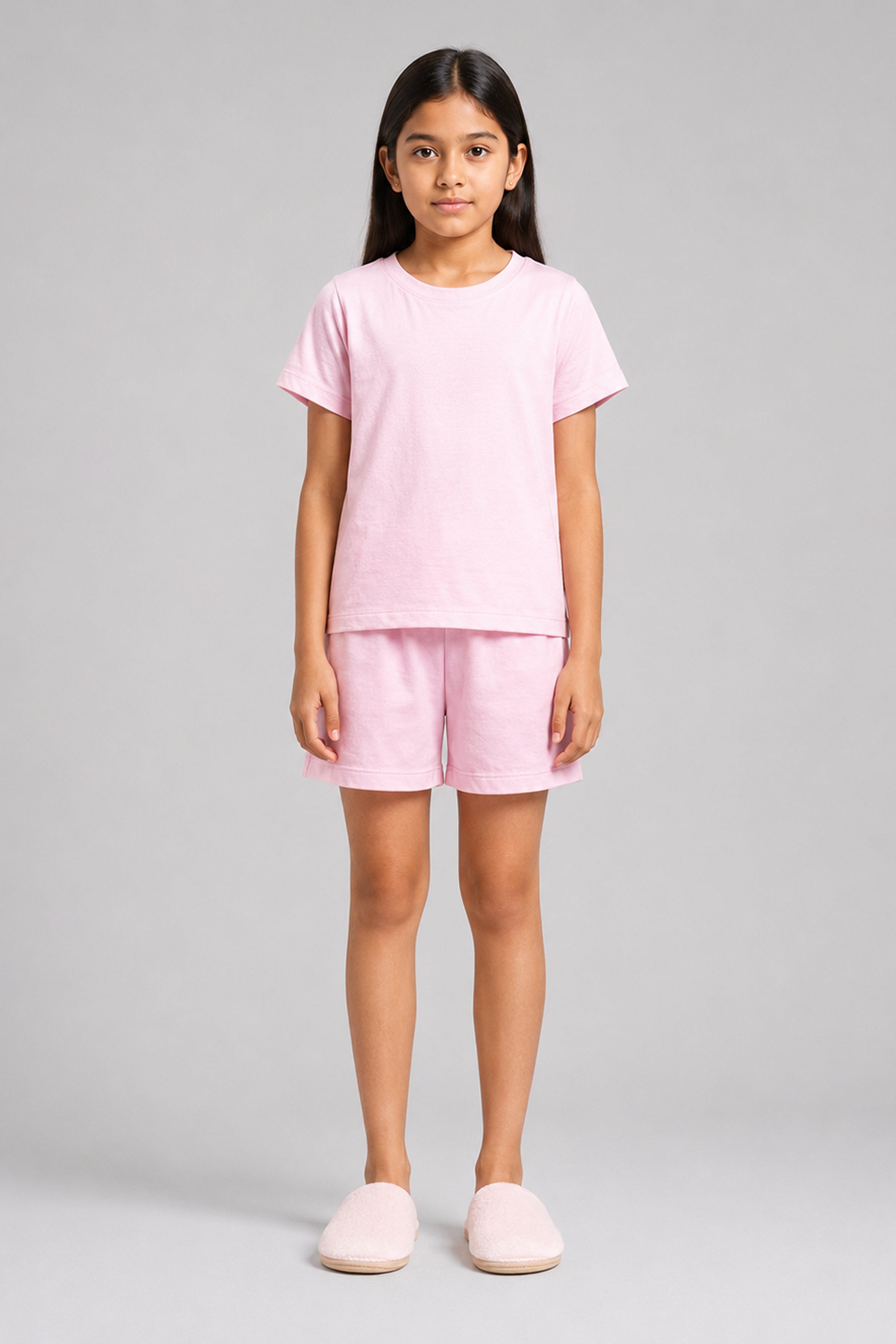 YAWN Kid's Pijama 2Pcs Set - Pink