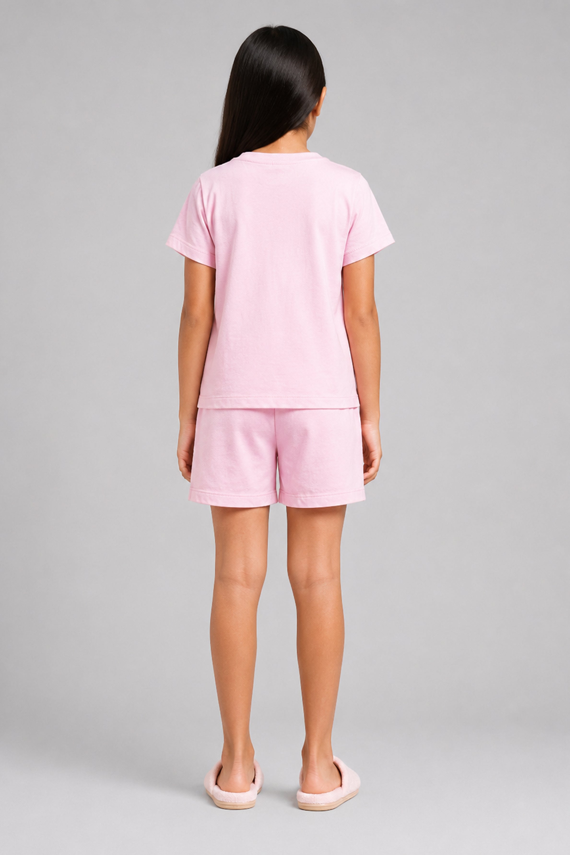 YAWN Kid's Pijama 2Pcs Set - Pink