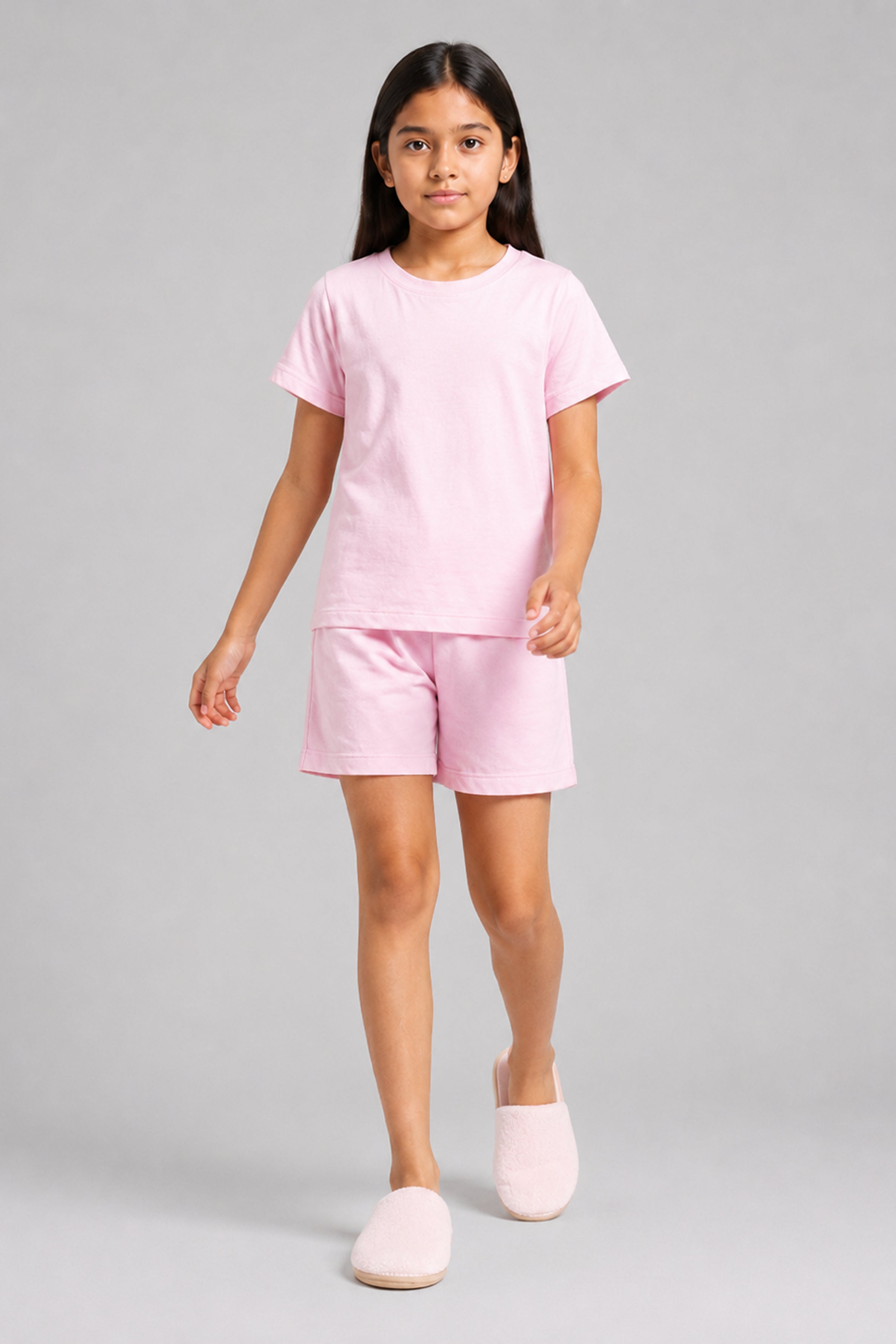 YAWN Kid's Pijama 2Pcs Set - Pink
