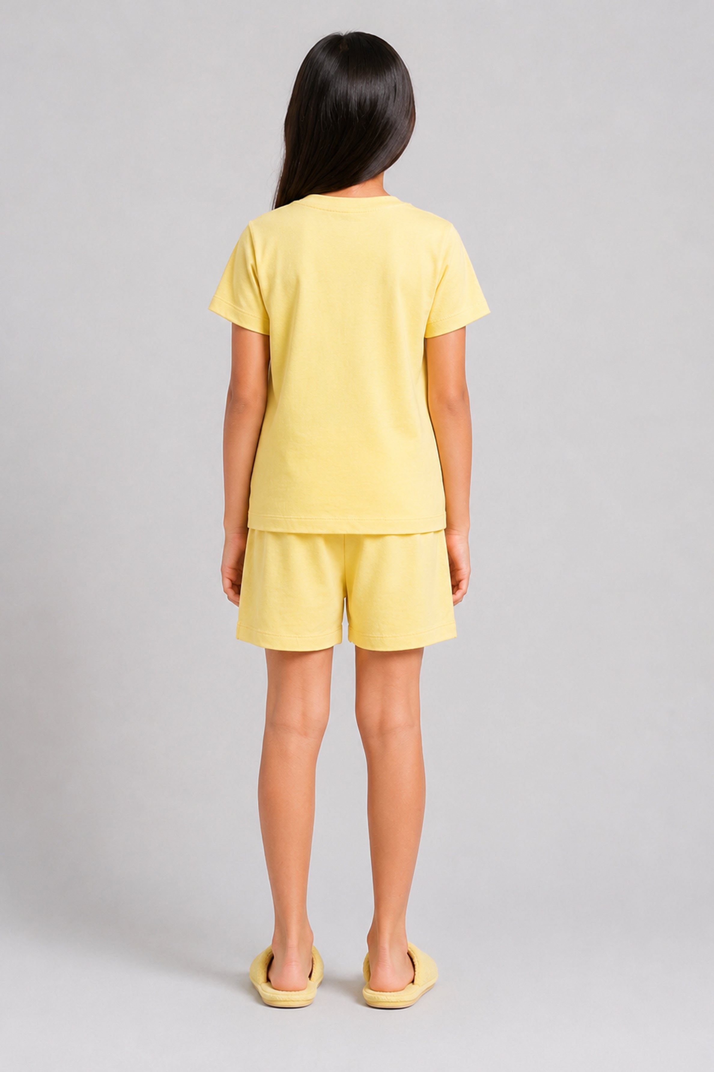 YAWN Kid's Pijama 2Pcs Set - Yellow