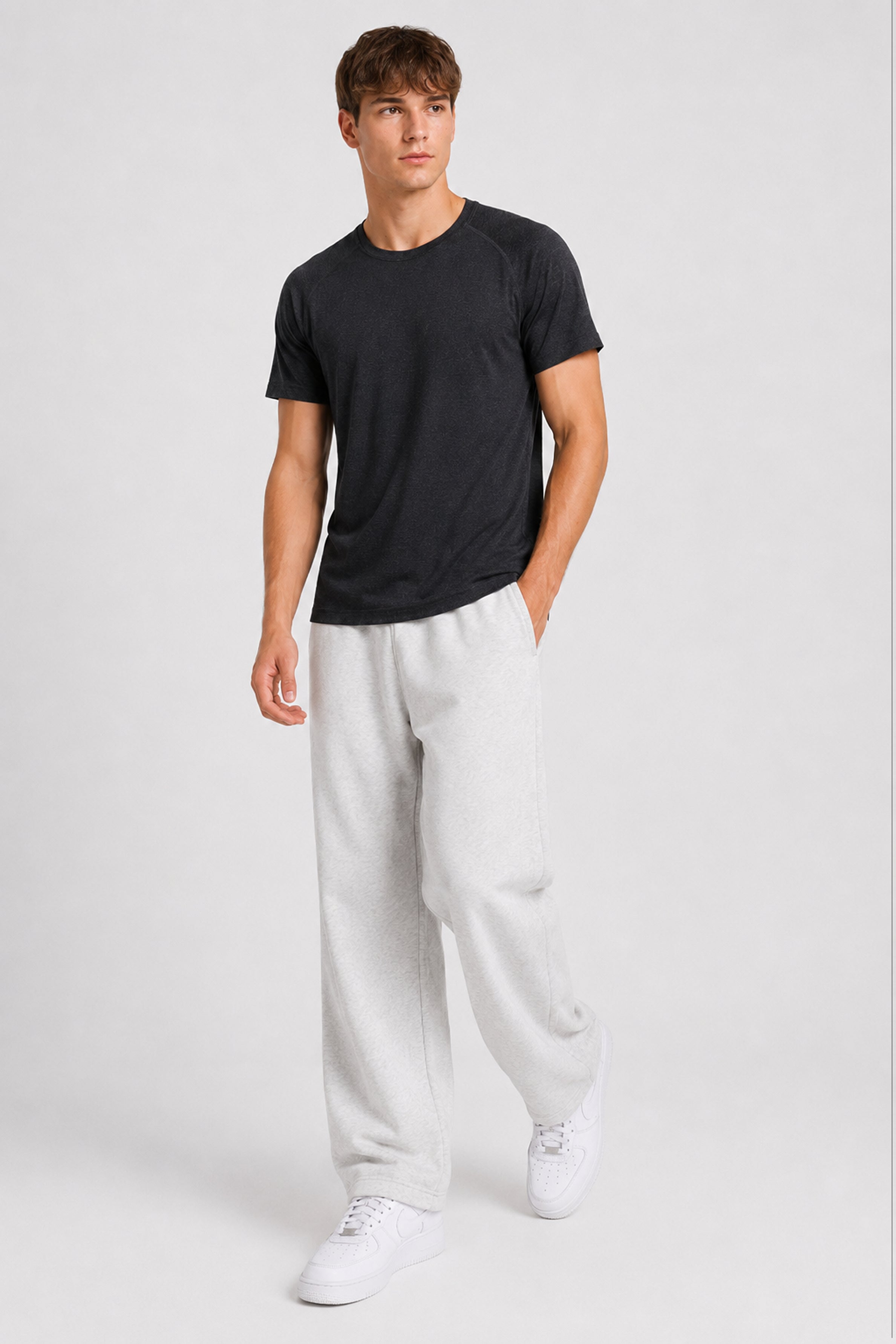 STRIDE Men’s Performance Sports Tee - Black