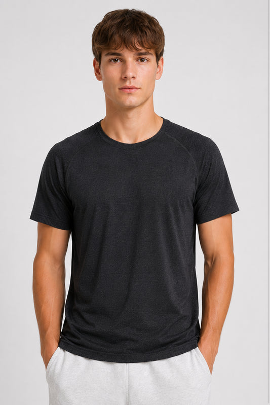 STRIDE Men’s Performance Sports Tee - Black