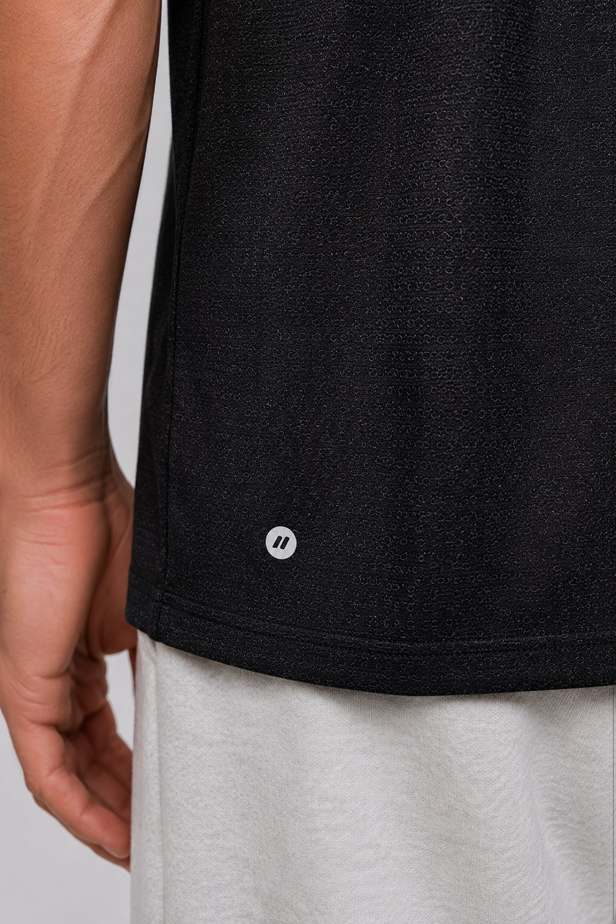 STRIDE Men’s Performance Sports Tee - Black
