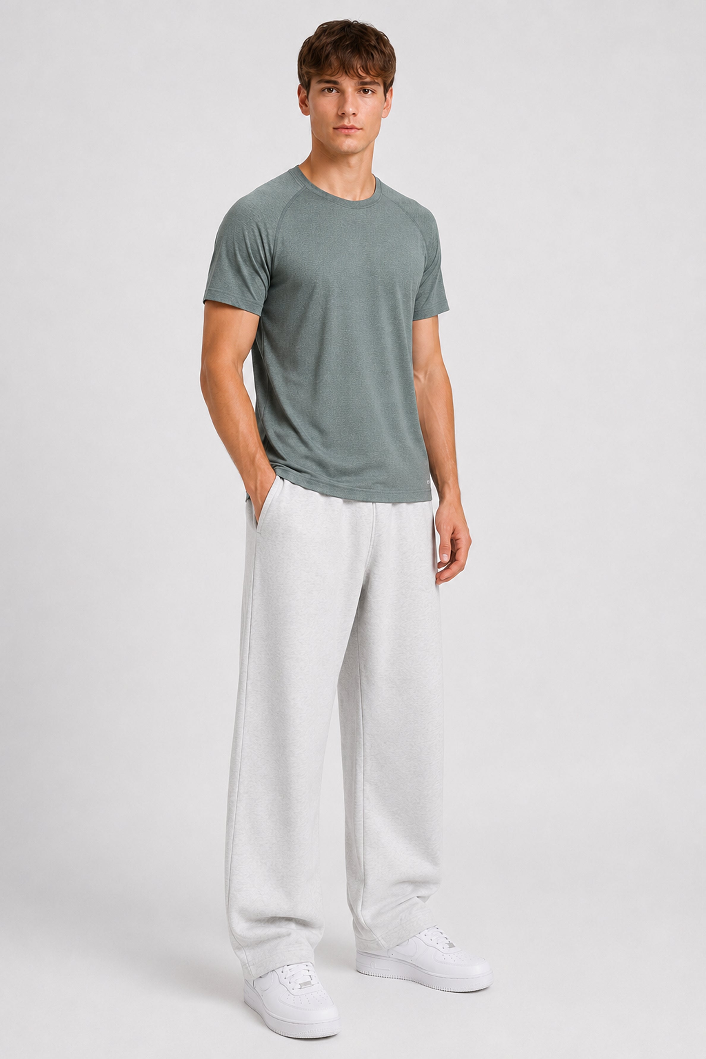 STRIDE Men’s Performance Sports Tee - Dark Green