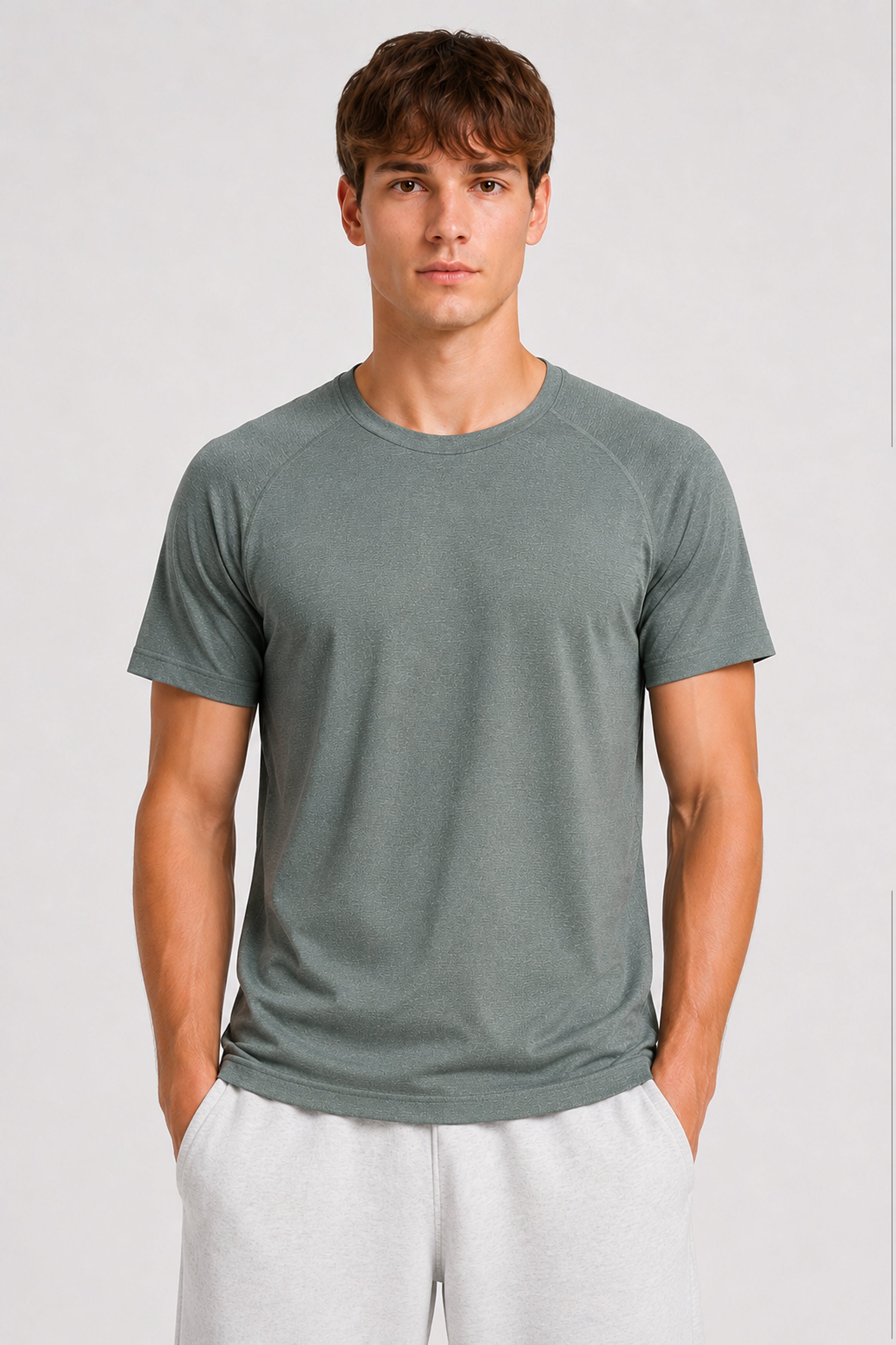 STRIDE Men’s Performance Sports Tee - Dark Green