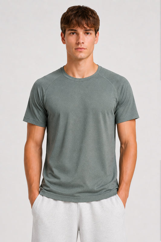 STRIDE Men’s Performance Sports Tee - Dark Green