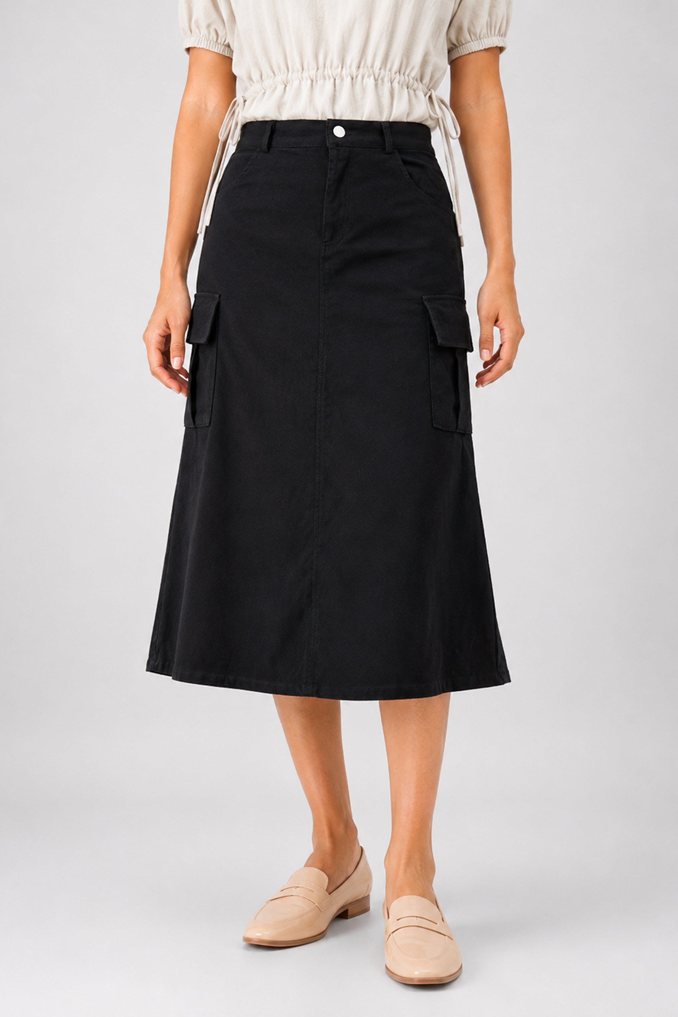 MODANO Casual Skirt - Black