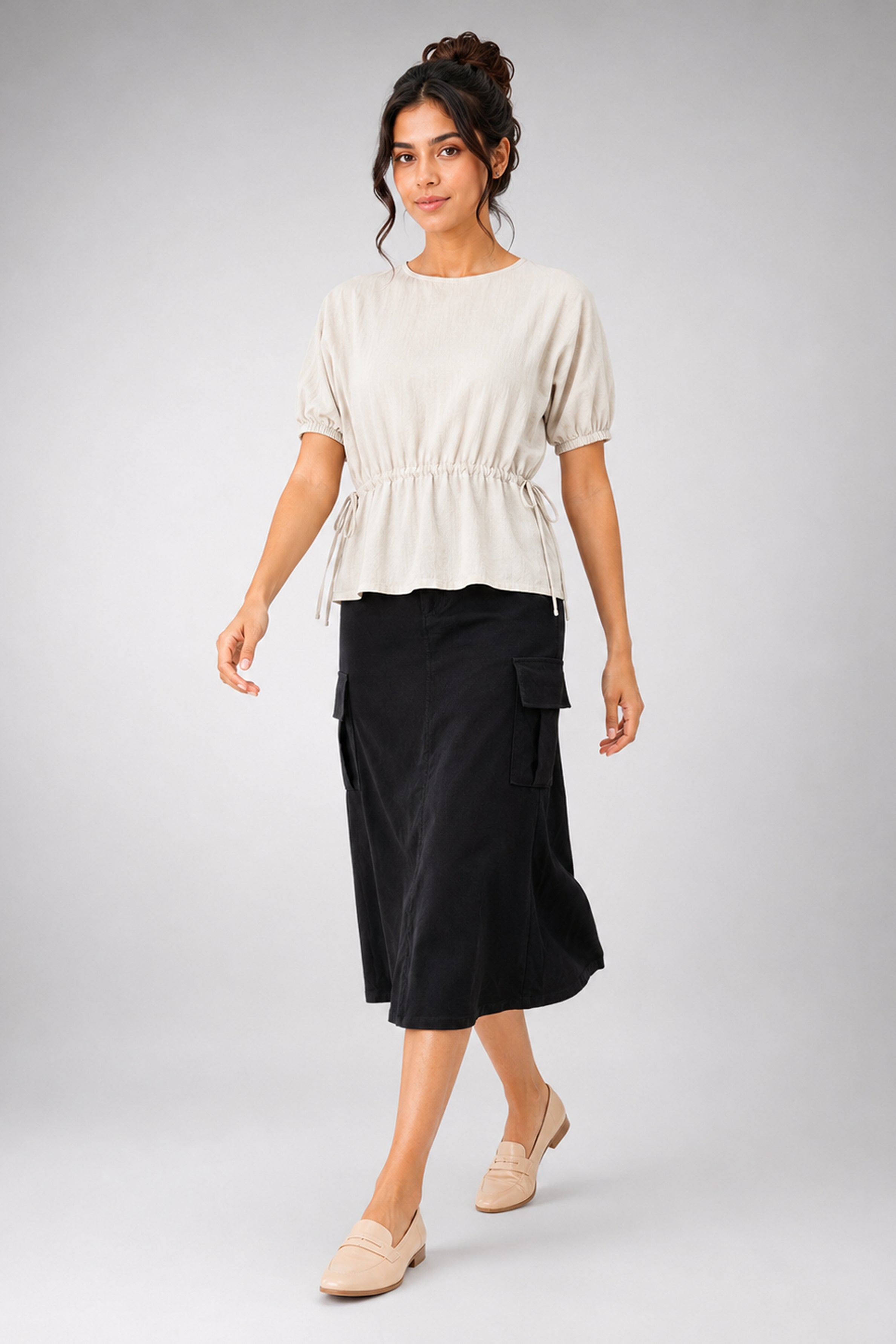 MODANO Casual Skirt - Black