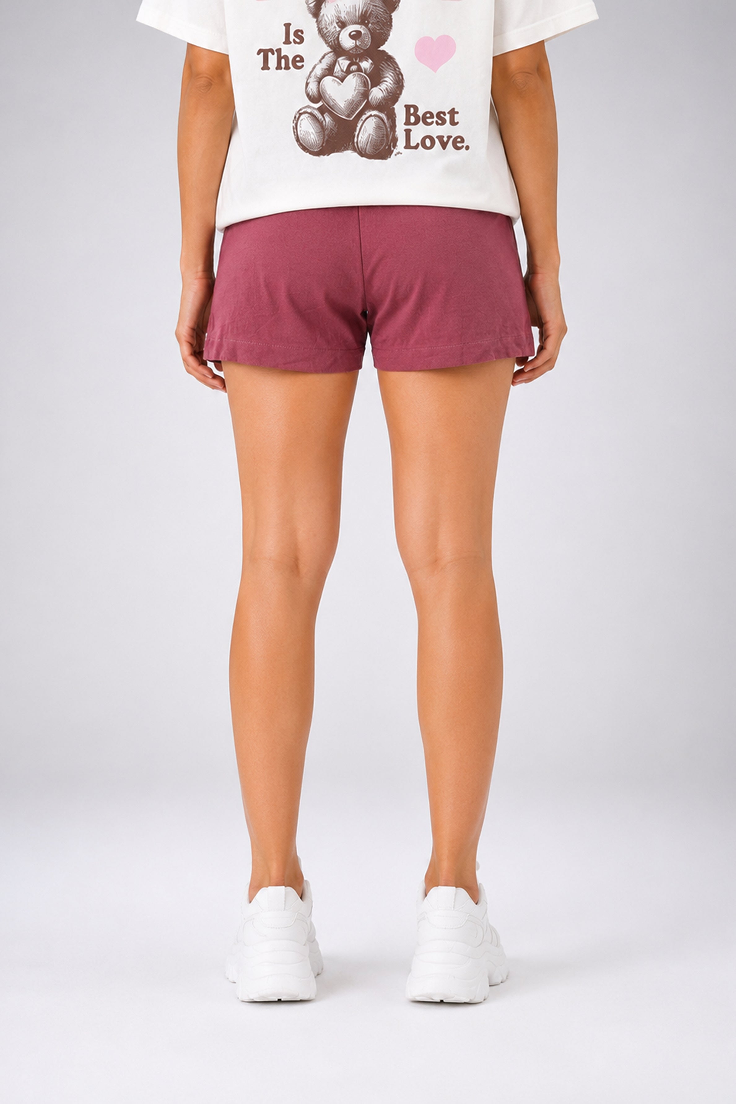 MODANO Linen Casual Short - Pink
