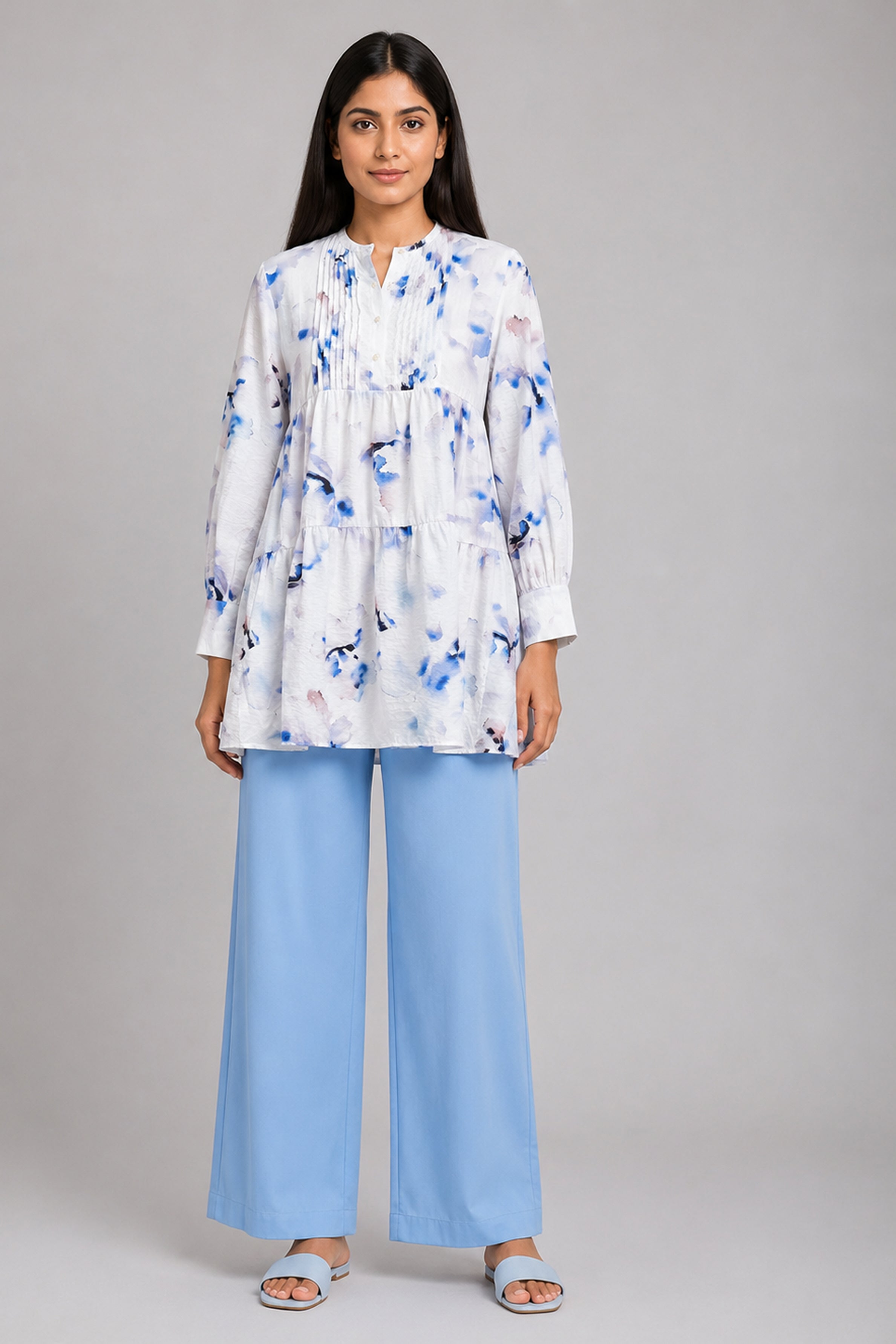 HADA Casual Kurta - Blue