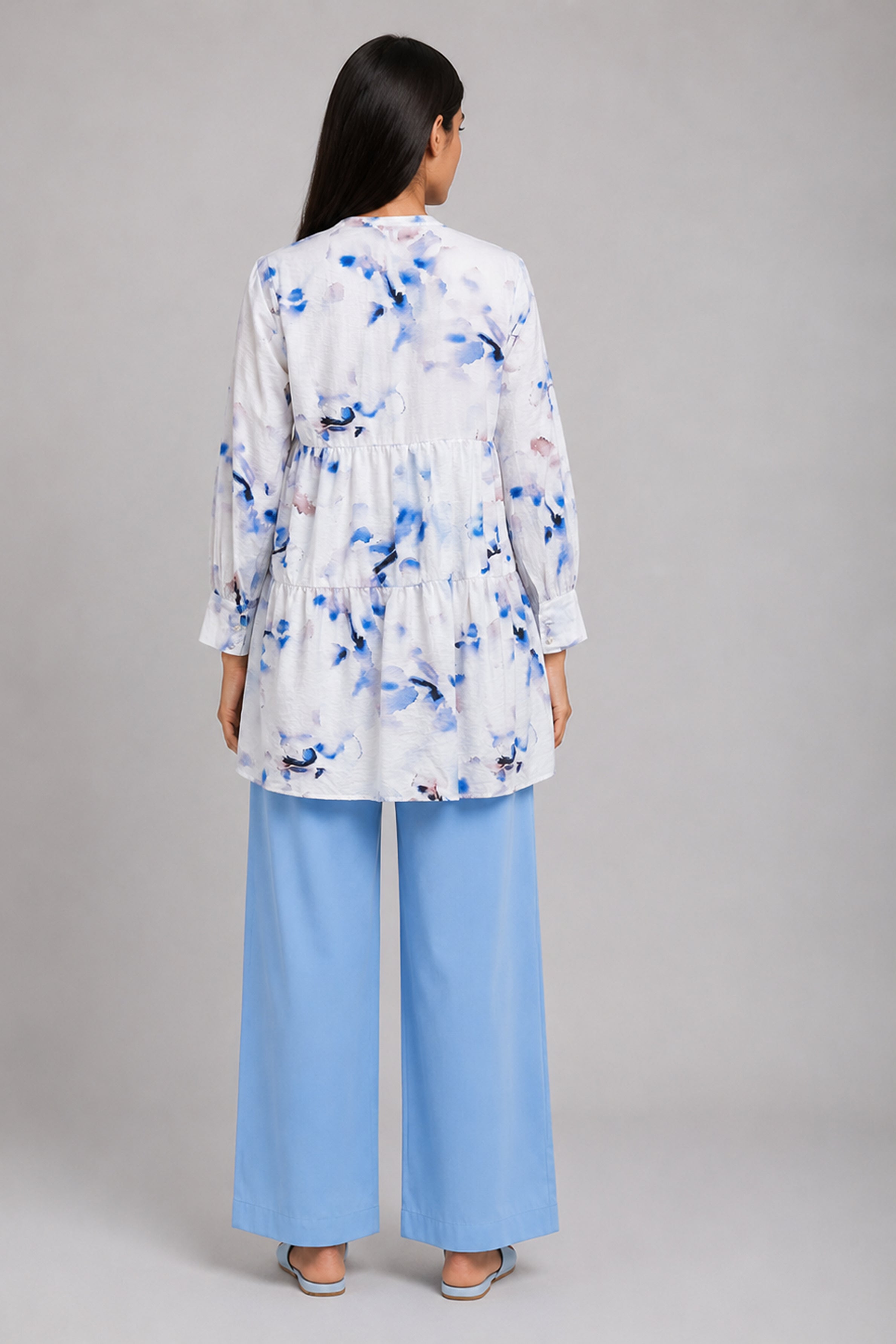 HADA Casual Kurta - Blue