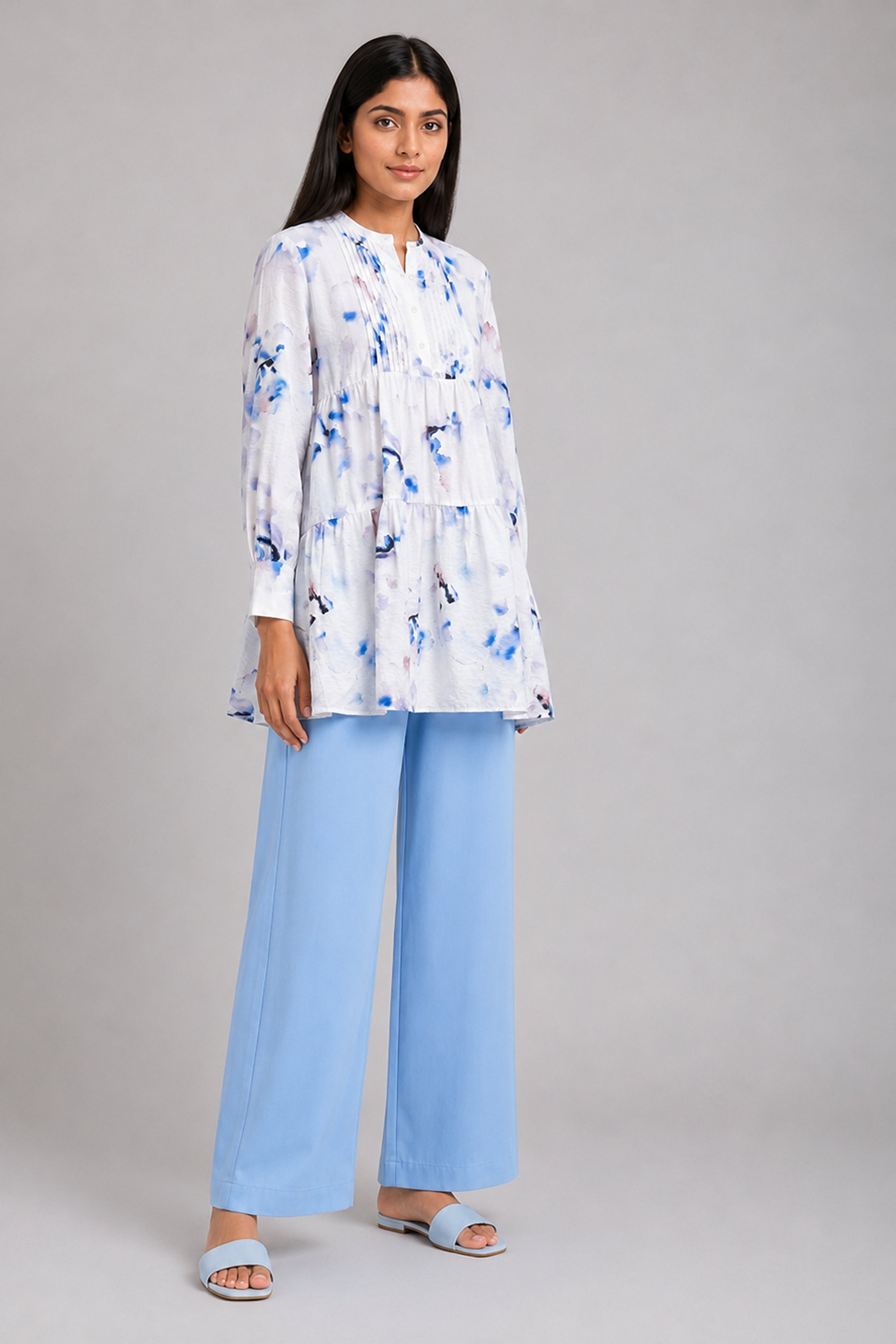HADA Casual Kurta - Blue