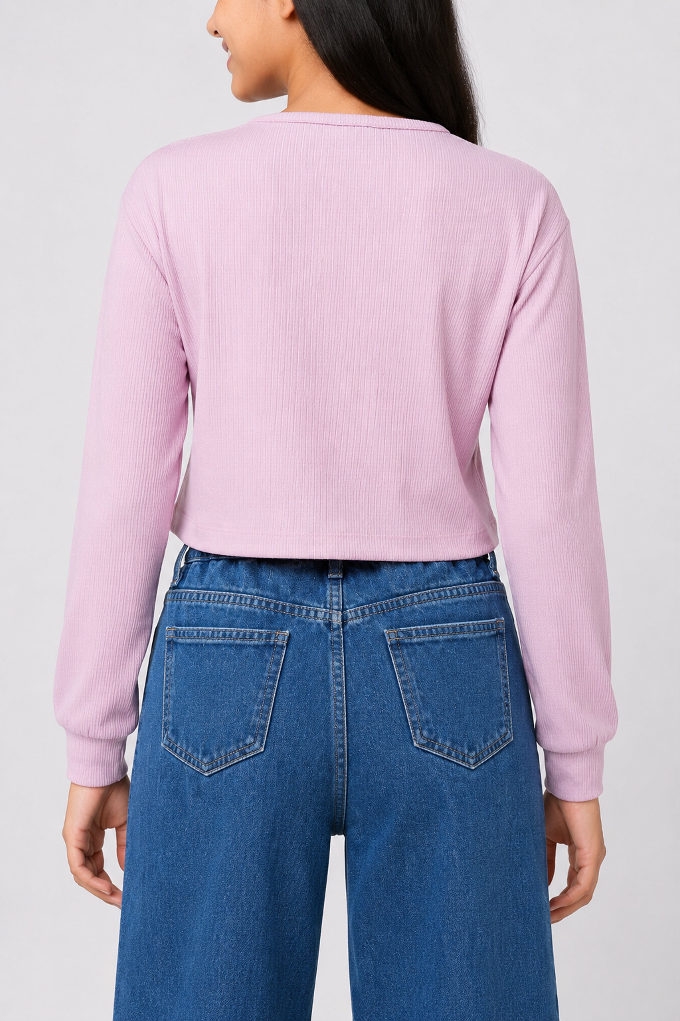 MISS MODANO Kids' Pink Crew Neck T-Shirt