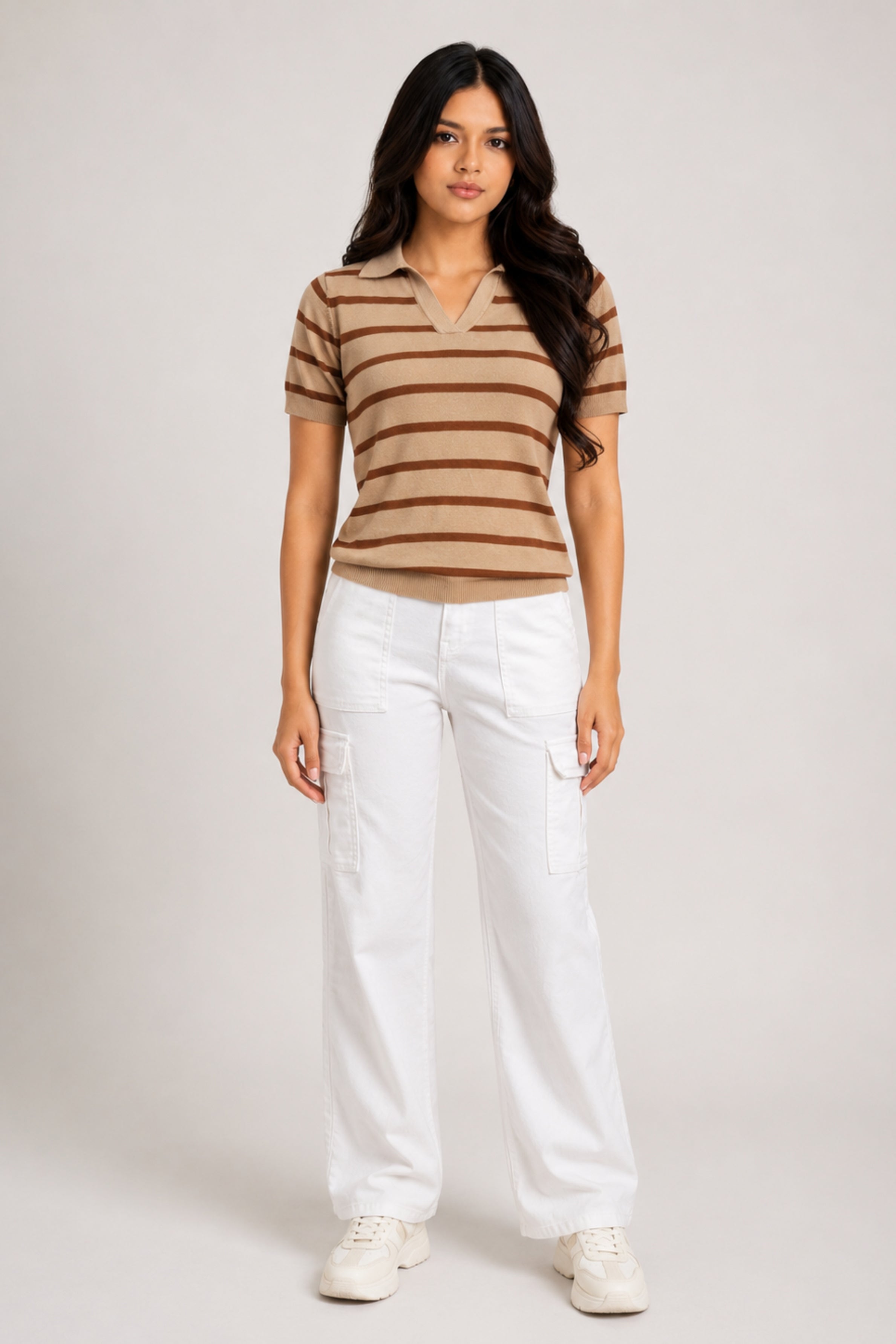 MODANO Regular Fit Tees - Camal