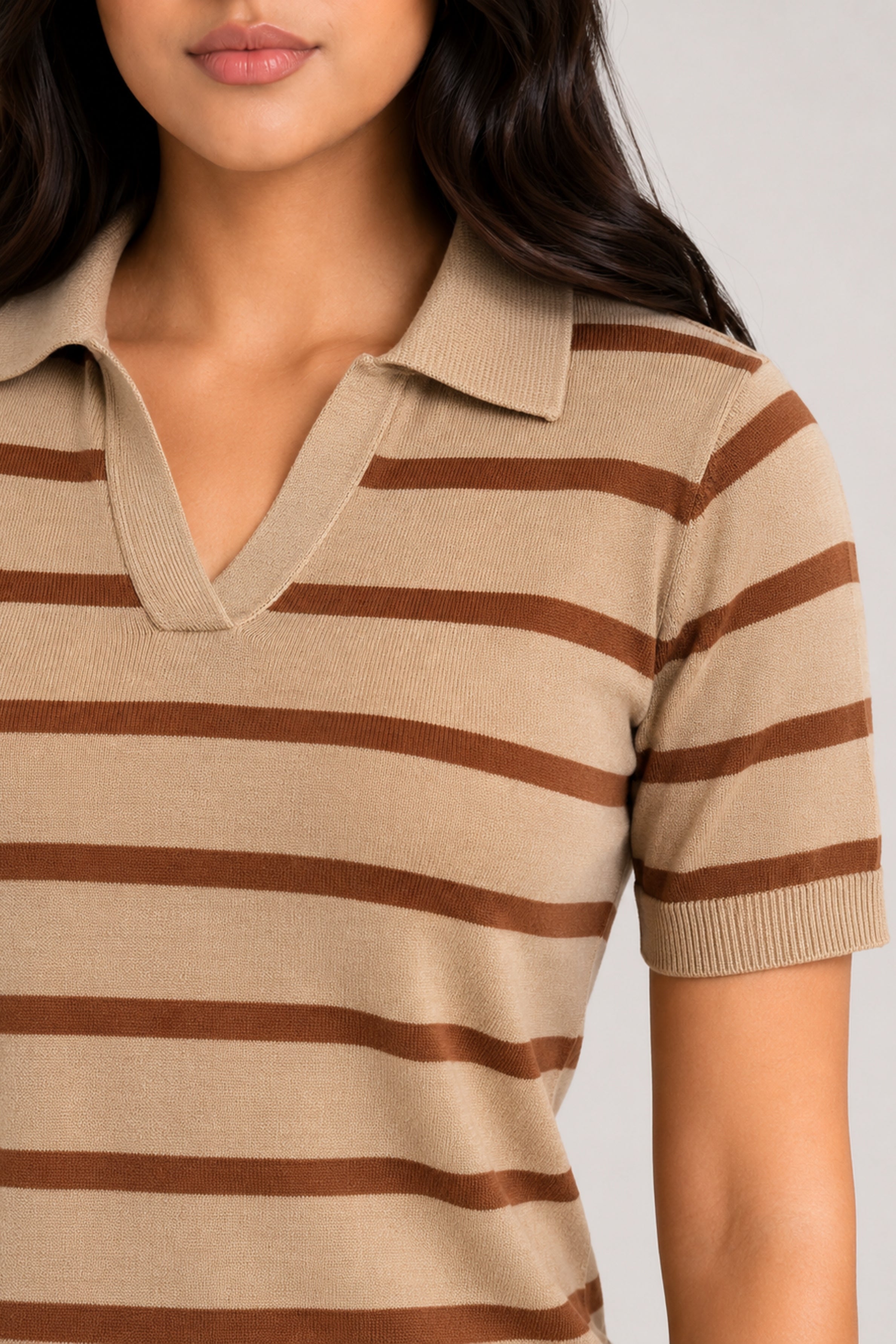 MODANO Regular Fit Tees - Camal