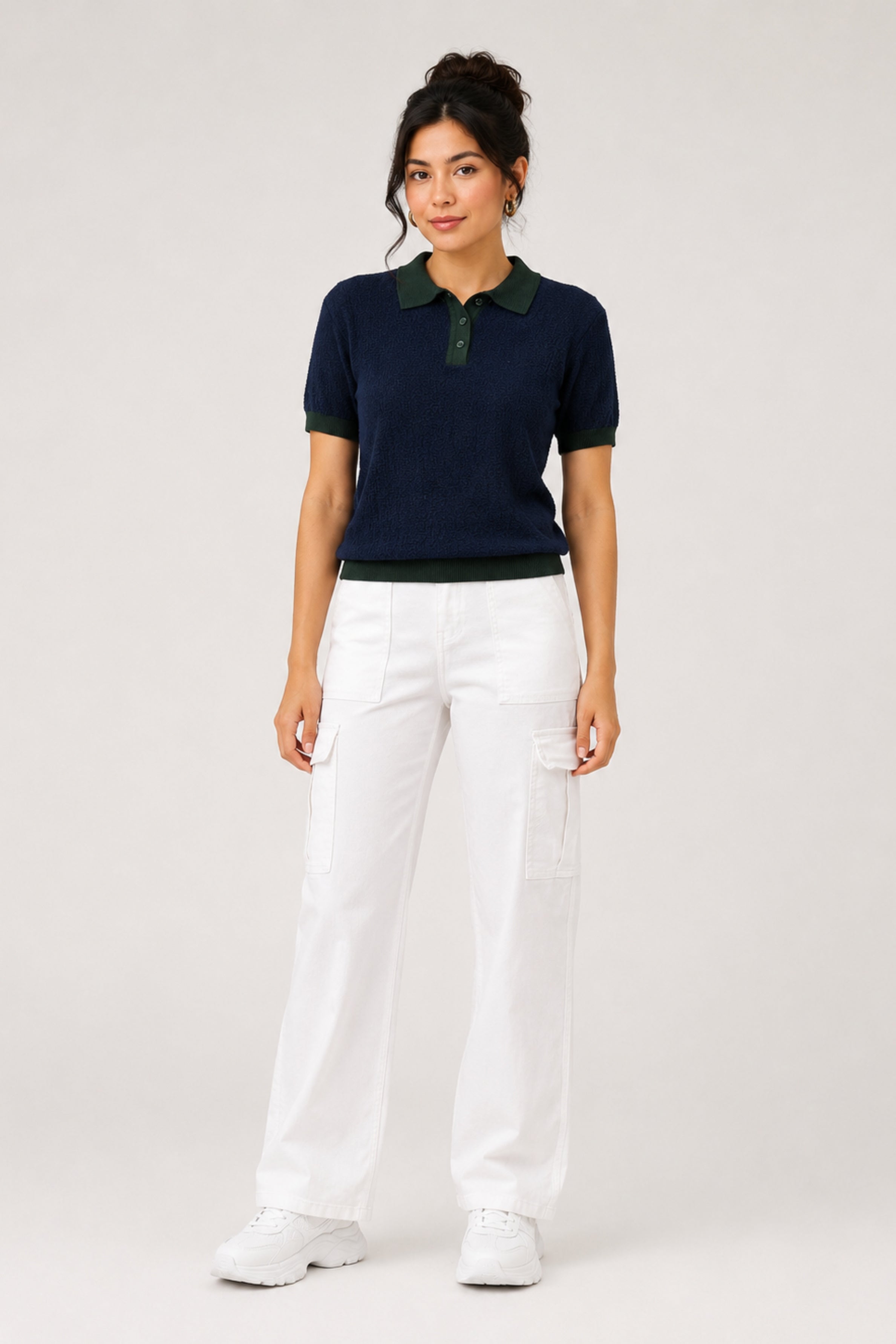 MODANO Regular Fit T-Shirt - Navy