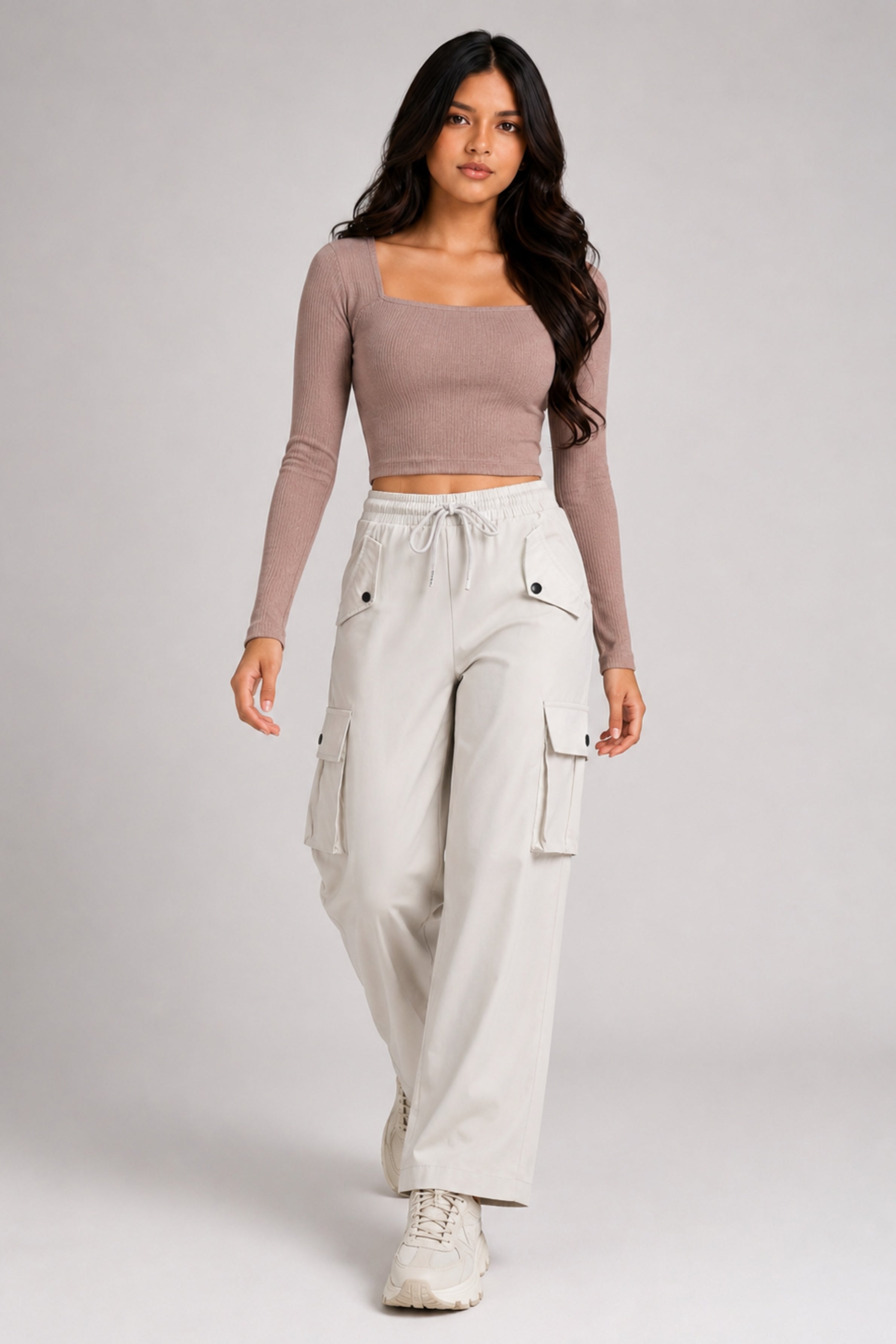 MODANO Casual Pant - Cream