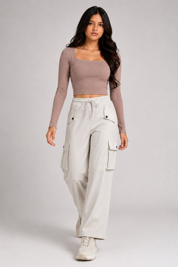 MODANO Casual Pant - Cream
